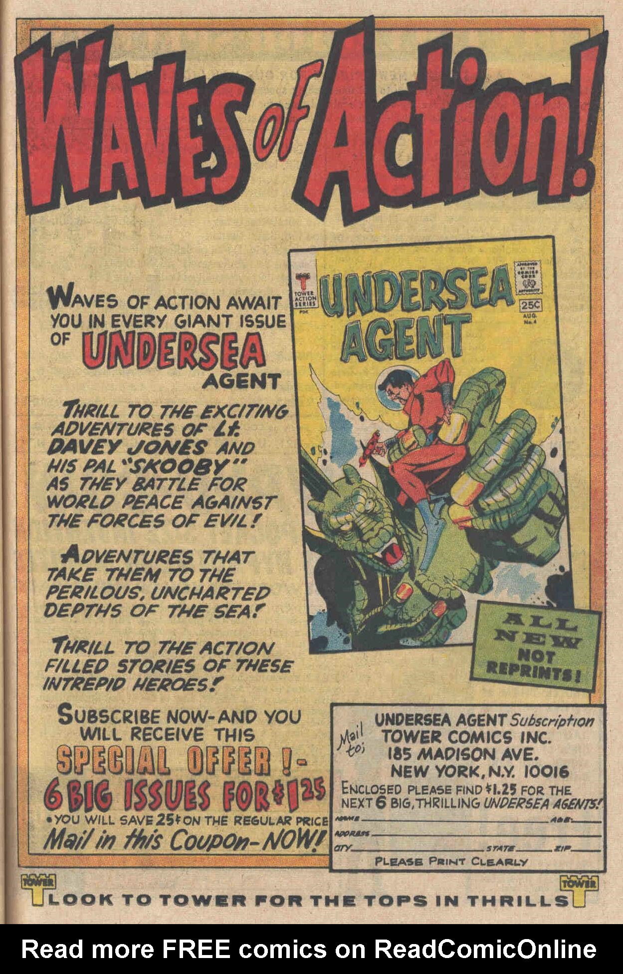 Read online T.H.U.N.D.E.R. Agents (1965) comic -  Issue #7 - 40