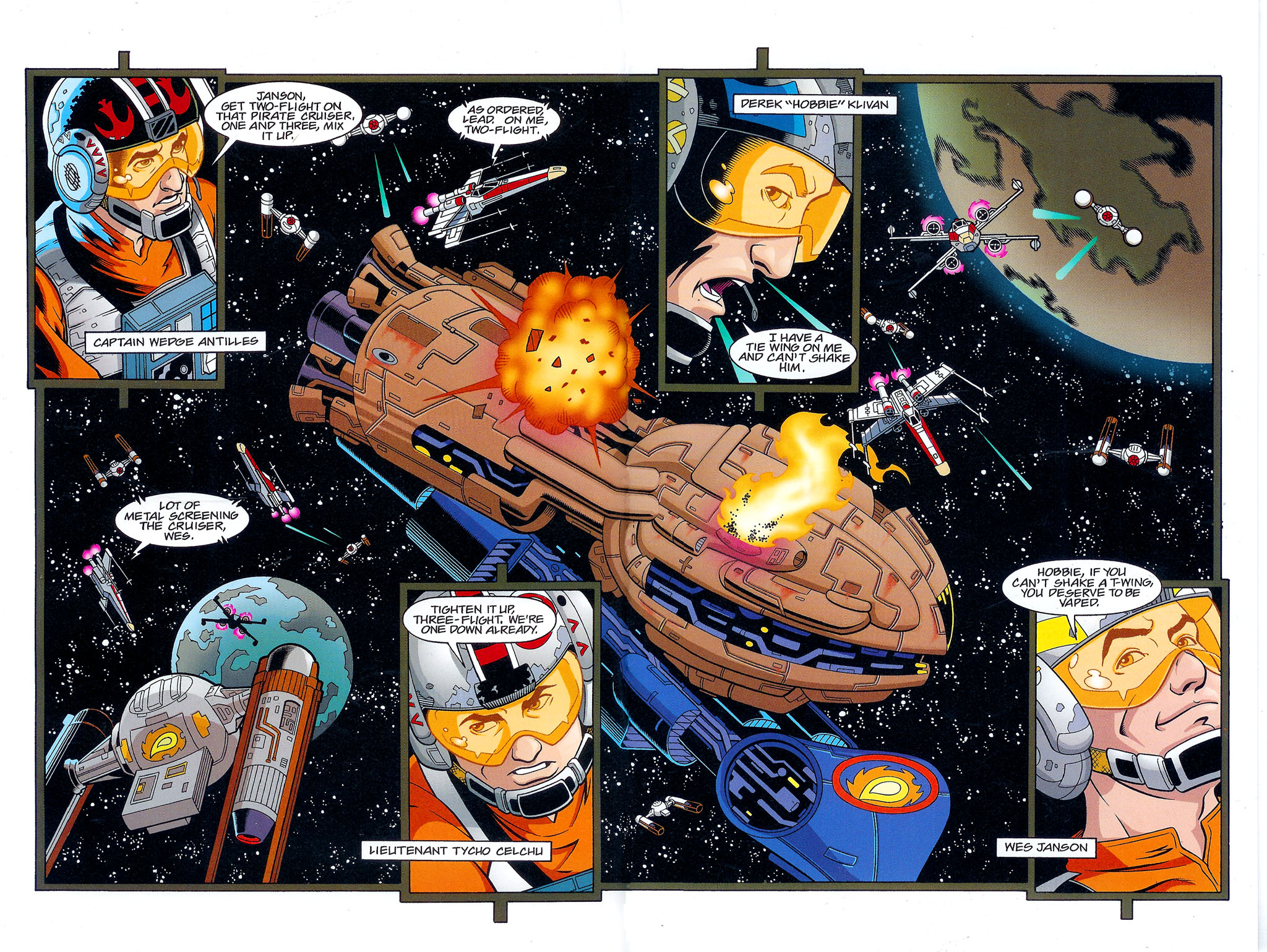 Read online Star Wars: X-Wing Rogue Squadron comic -  Issue #28 - 4