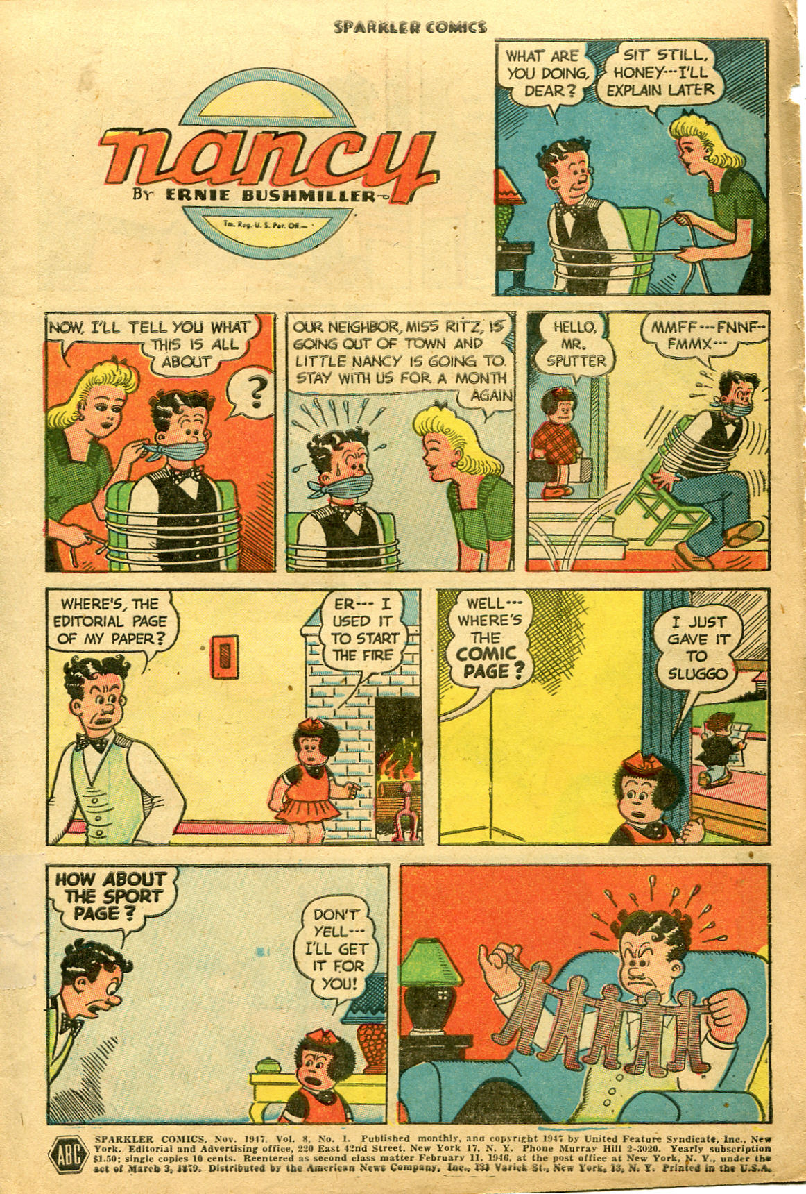 Read online Sparkler Comics comic -  Issue #73 - 3