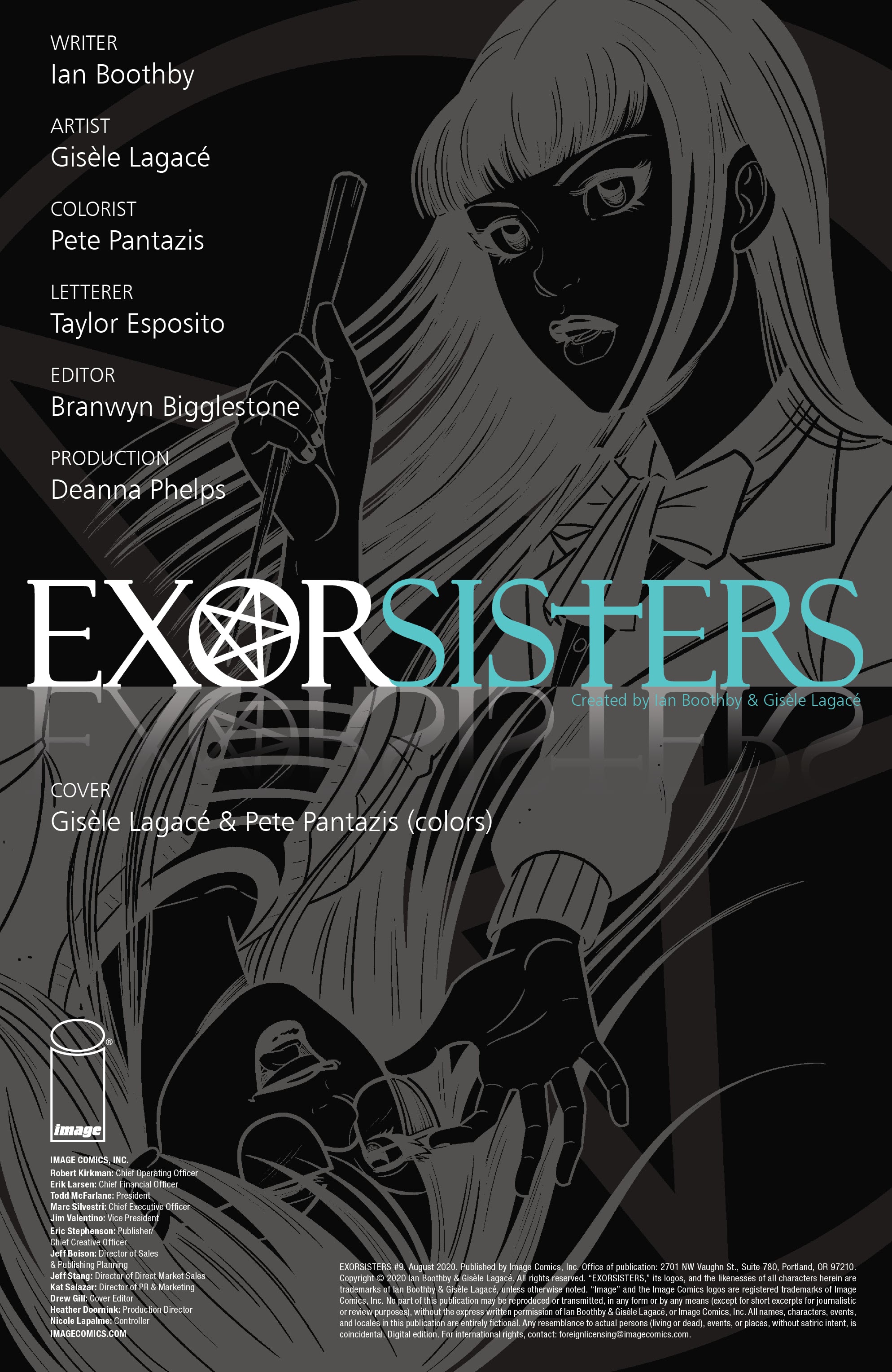 Read online Exorsisters comic -  Issue #9 - 2