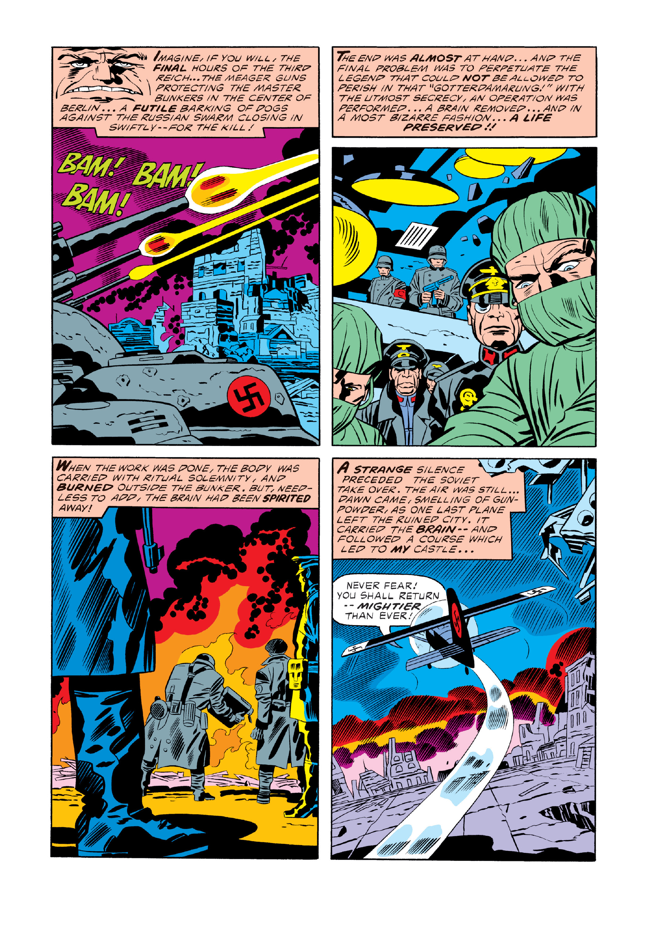 Read online Marvel Masterworks: Captain America comic -  Issue # TPB 11 (Part 3) - 1