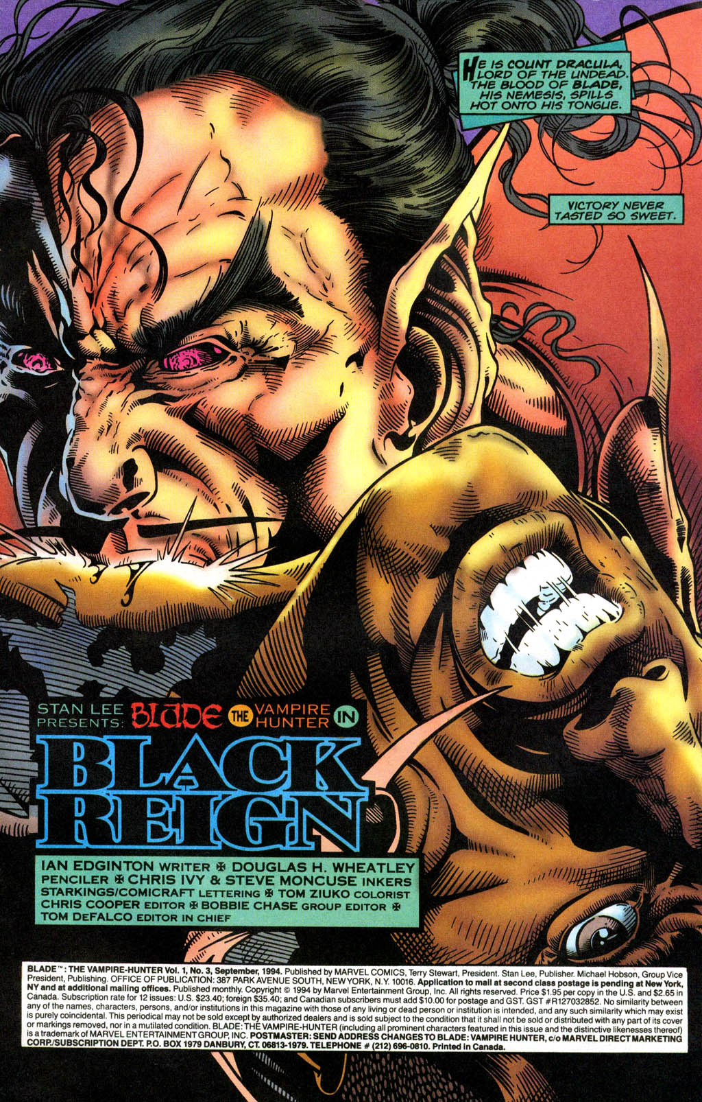 Read online Blade: The Vampire-Hunter comic -  Issue #3 - 2