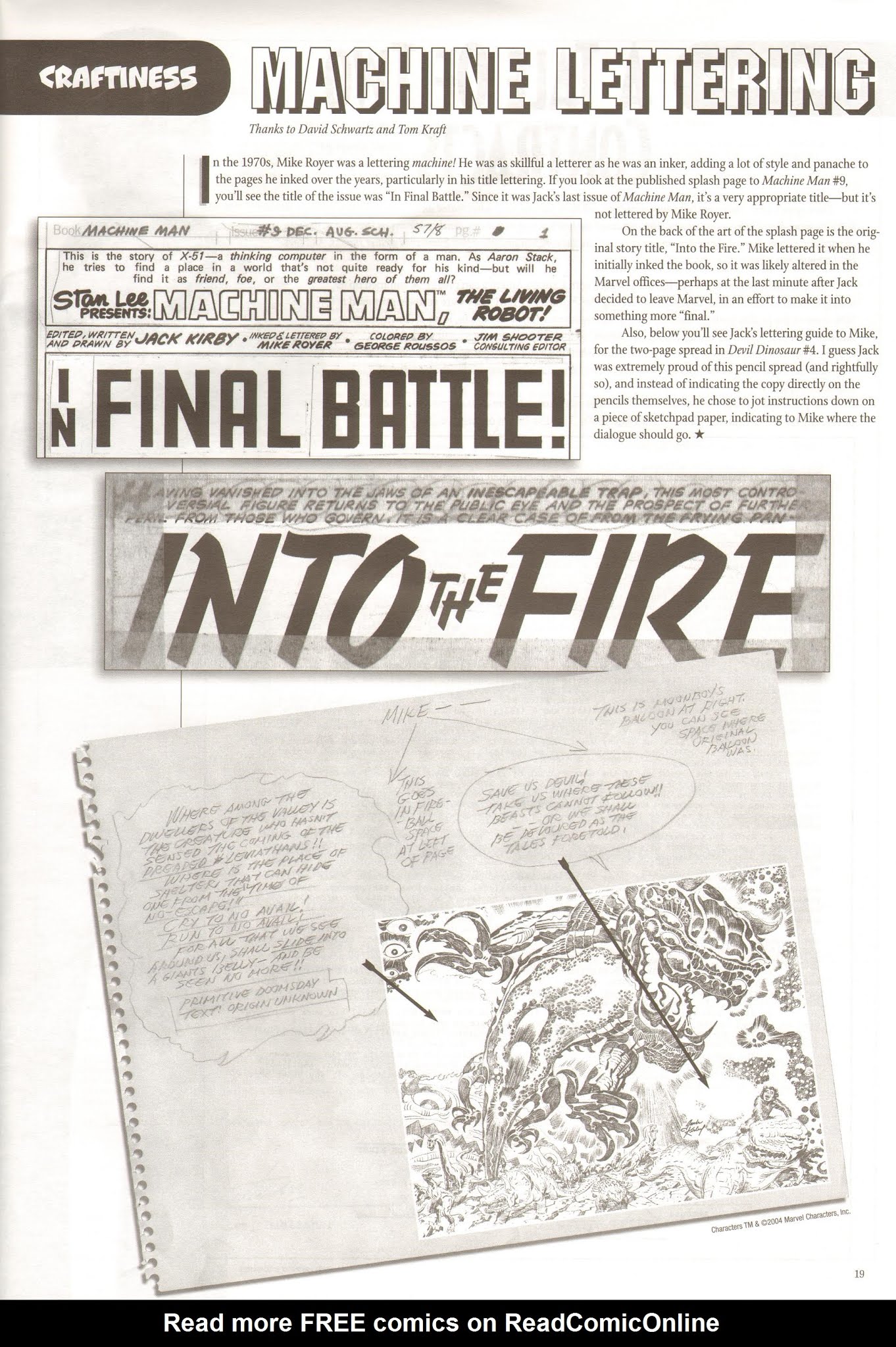 Read online The Jack Kirby Collector comic -  Issue #41 - 19