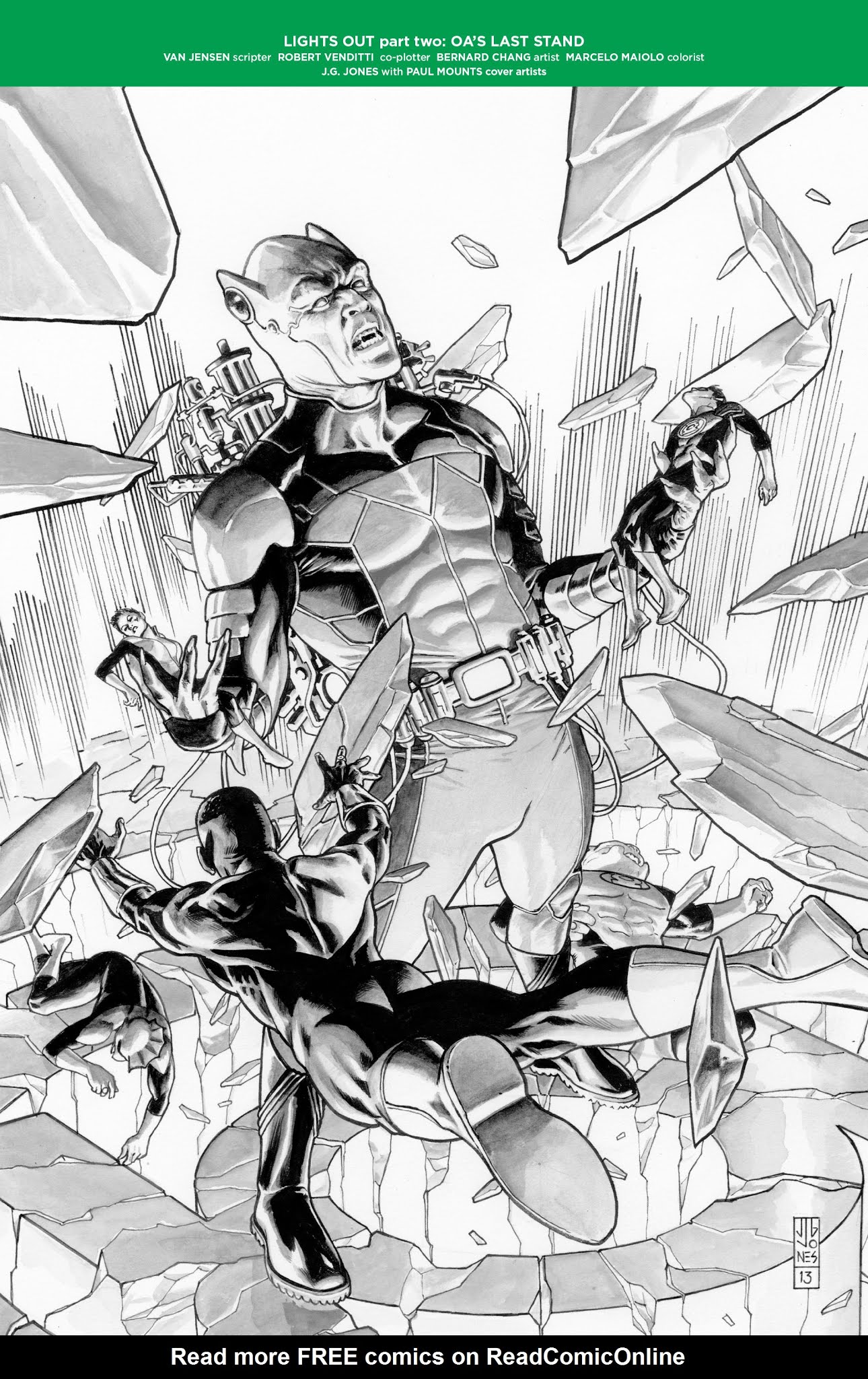 Read online Green Lantern: Lights Out comic -  Issue # TPB - 70