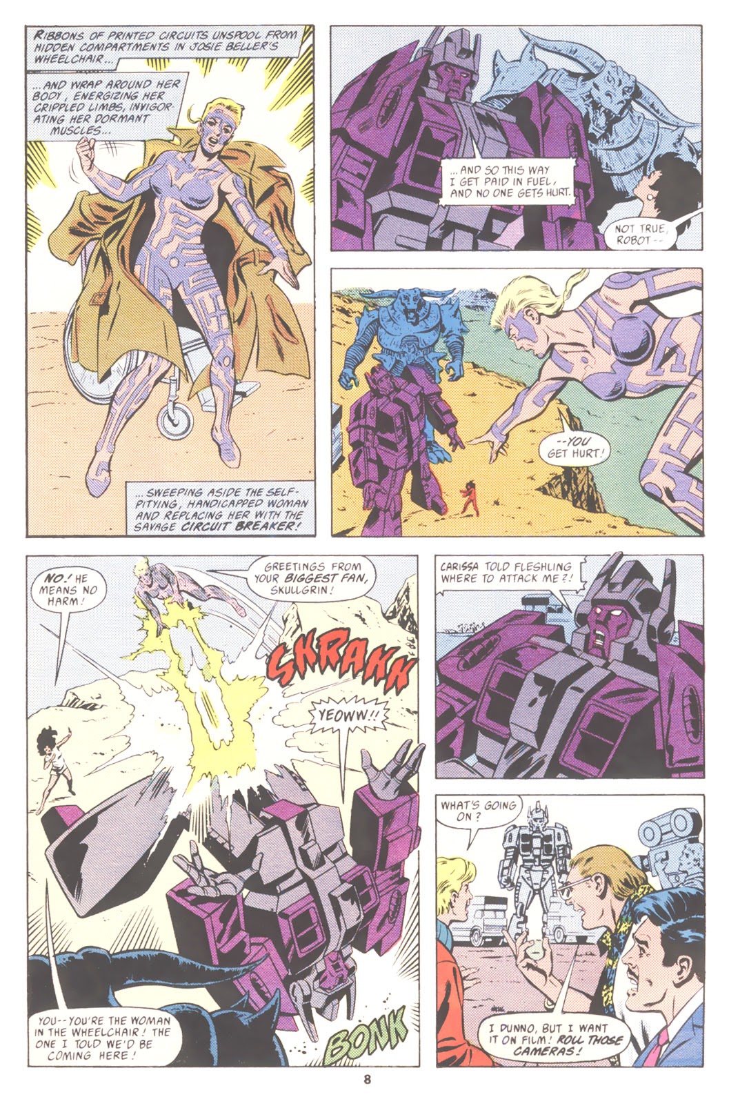 Read online The Transformers (UK) comic -  Issue #191 - 8