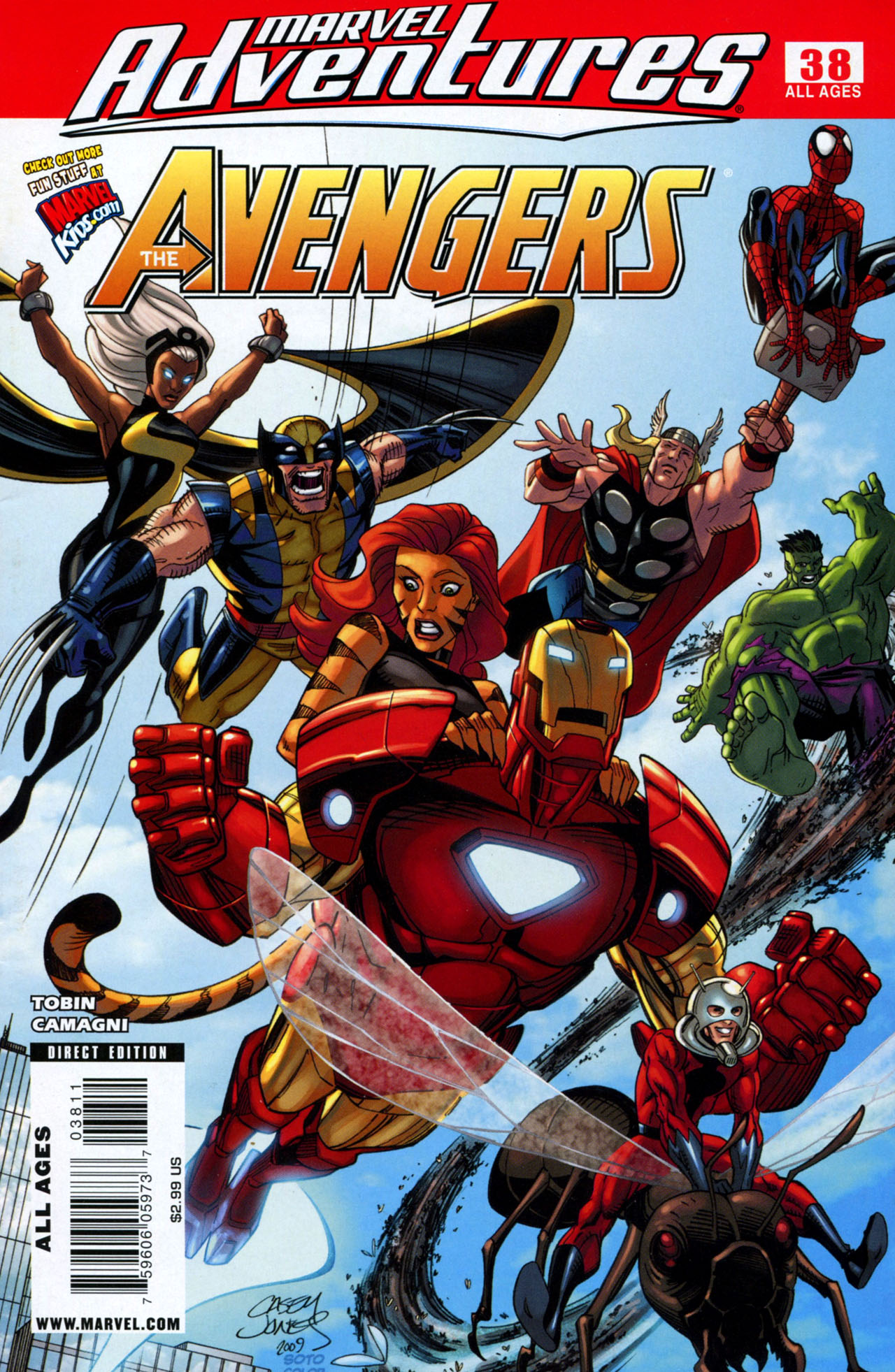 Read online Marvel Adventures The Avengers comic -  Issue #38 - 1