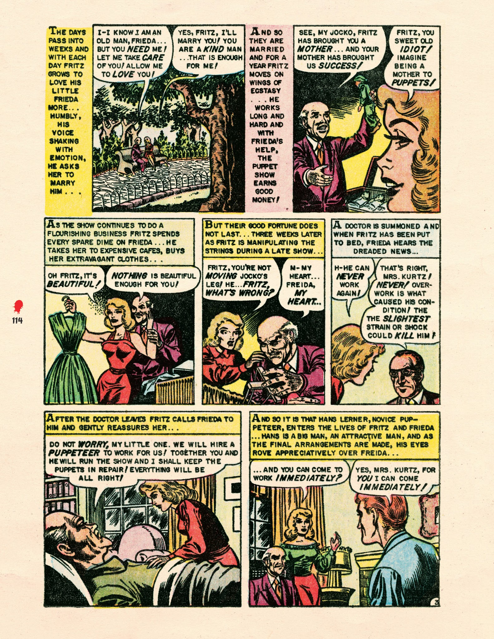 Read online Chilling Archives of Horror Comics comic -  Issue # TPB 9 - 115