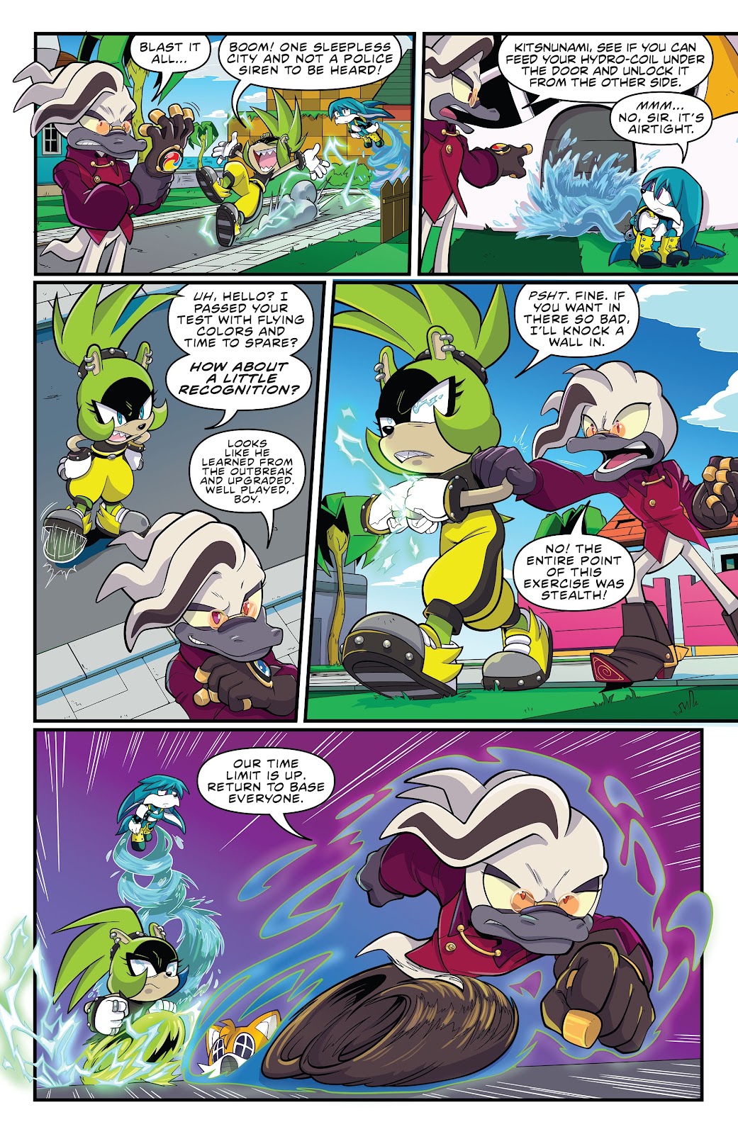 Sonic the Hedgehog: Imposter Syndrome issue 1 - Page 14