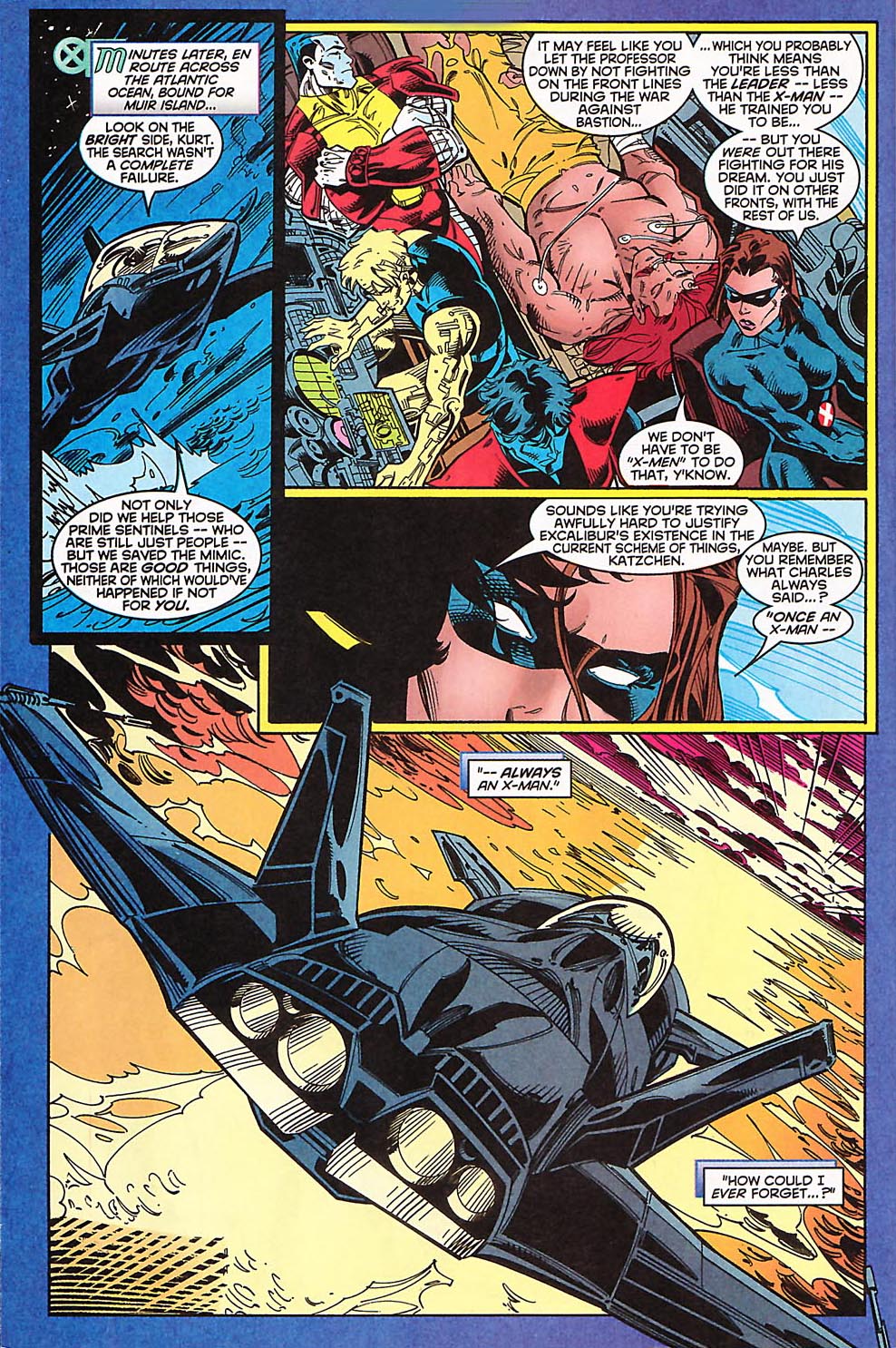 Read online Excalibur (1988) comic -  Issue #123 - 23