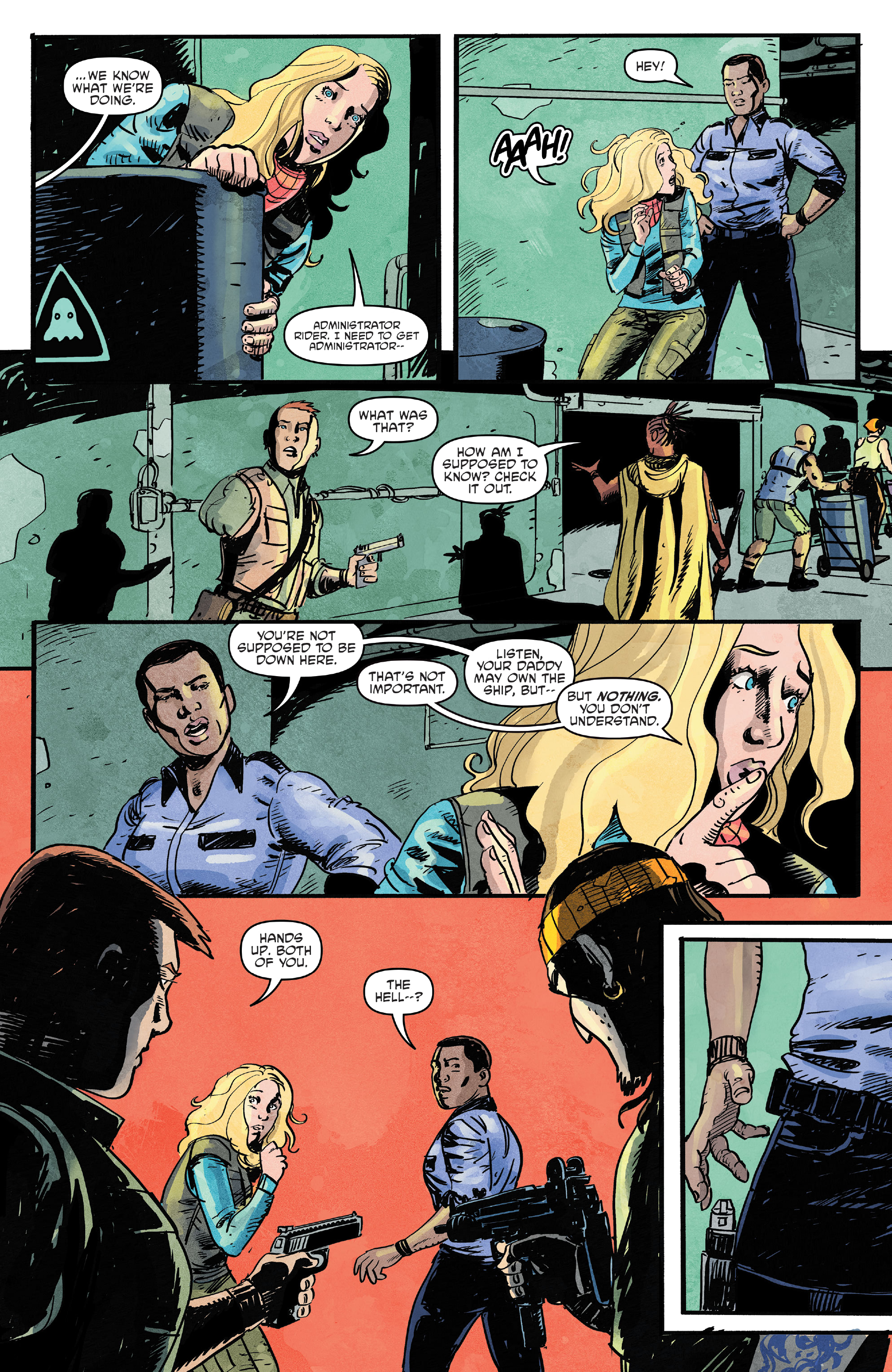 Read online Dead Seas comic -  Issue #2 - 22