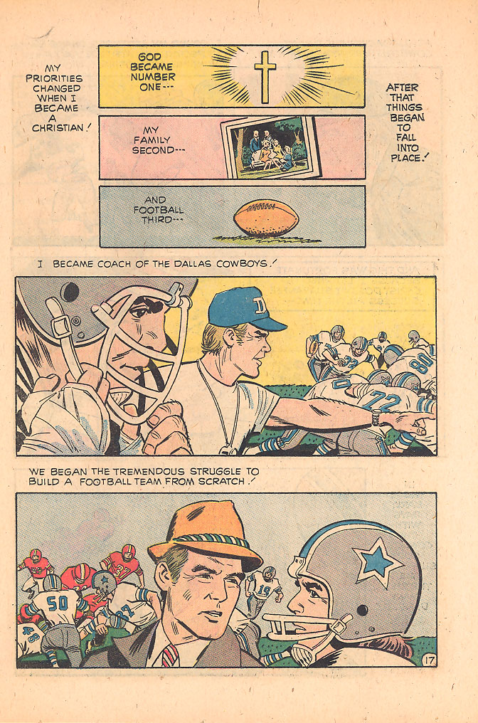 Read online Tom Landry and the Dallas Cowboys comic -  Issue # Full - 19