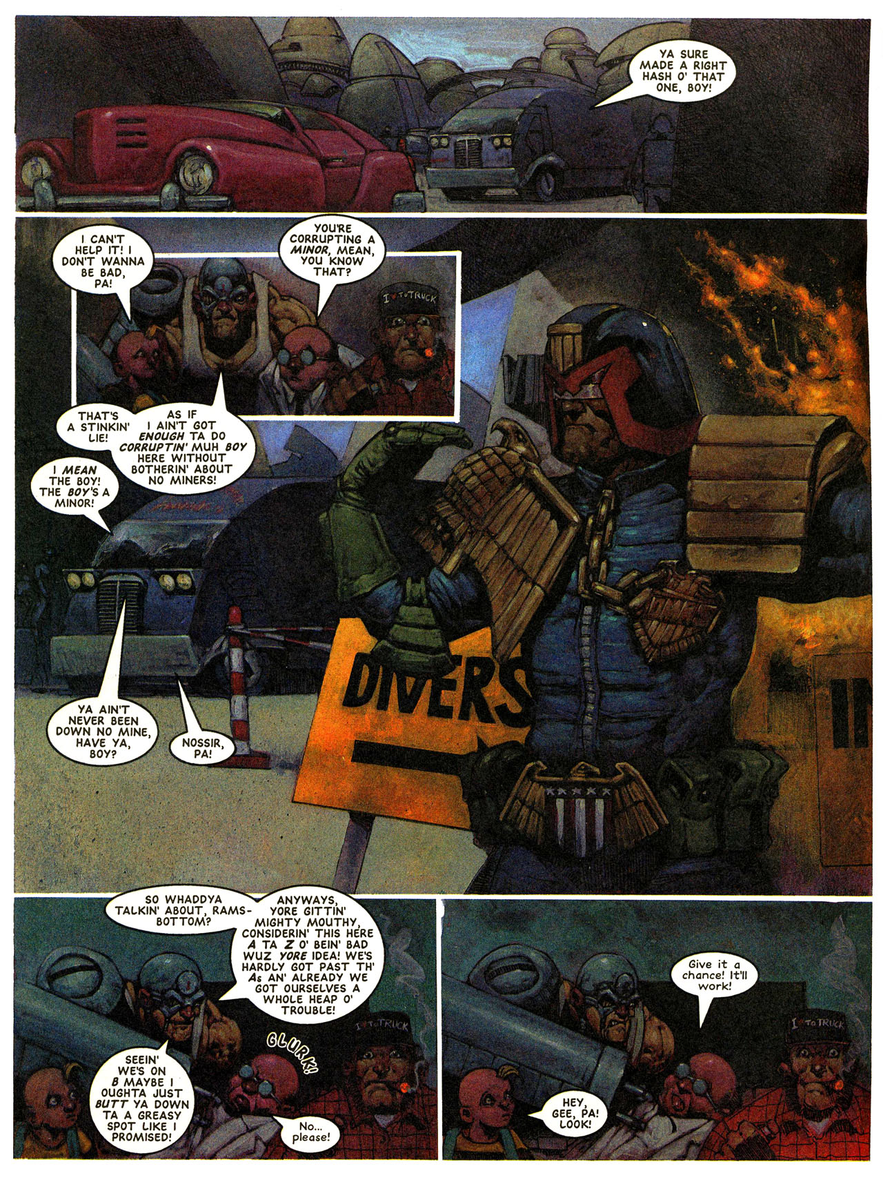 Read online Judge Dredd: The Megazine (vol. 2) comic -  Issue #68 - 28