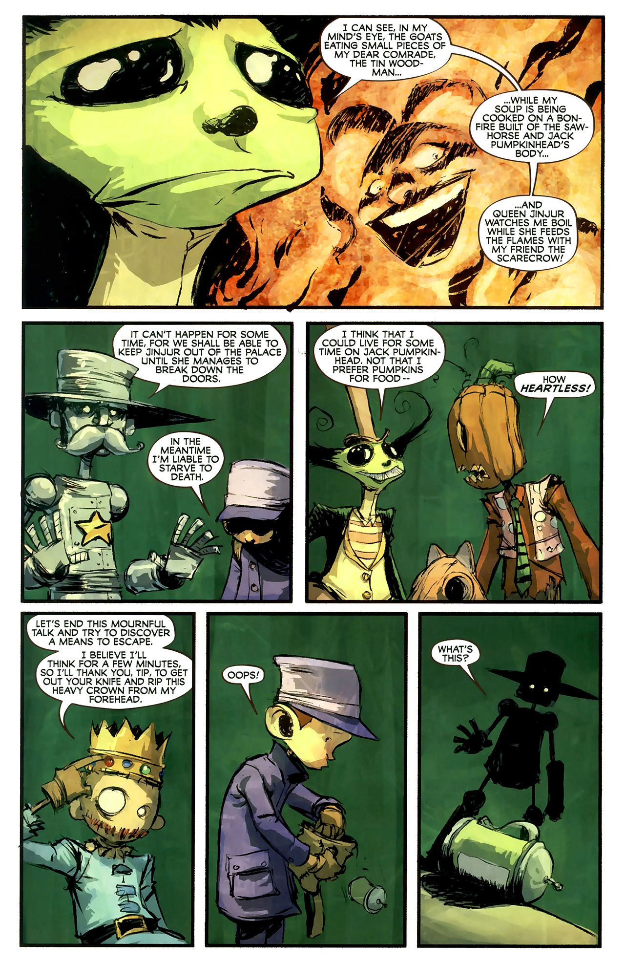 Read online The Marvelous Land of Oz comic -  Issue #5 - 21