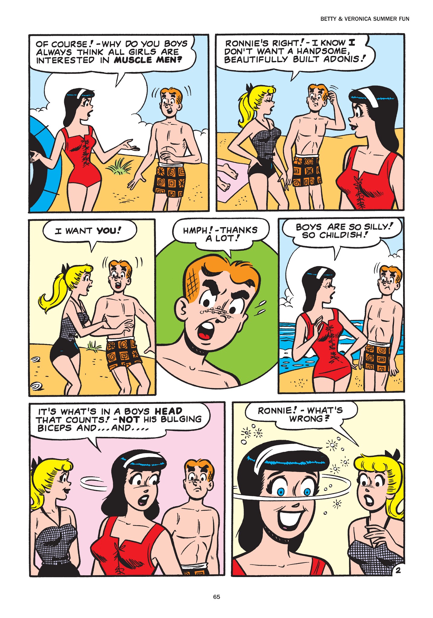 Read online Betty and Veronica Summer Fun comic -  Issue # TPB - 67