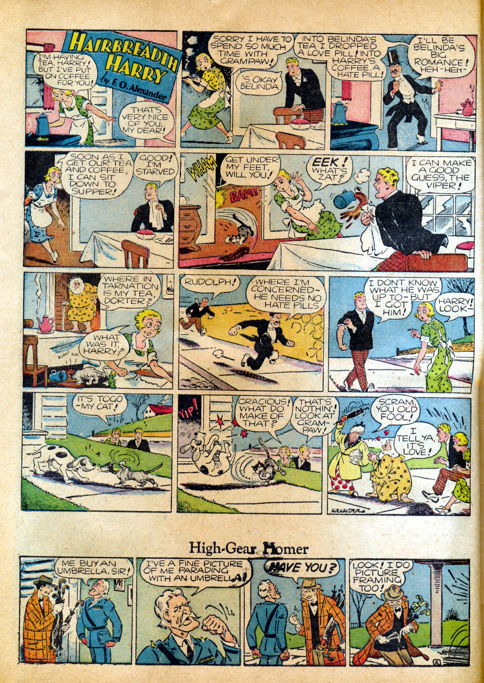 Read online Famous Funnies comic -  Issue #82 - 16