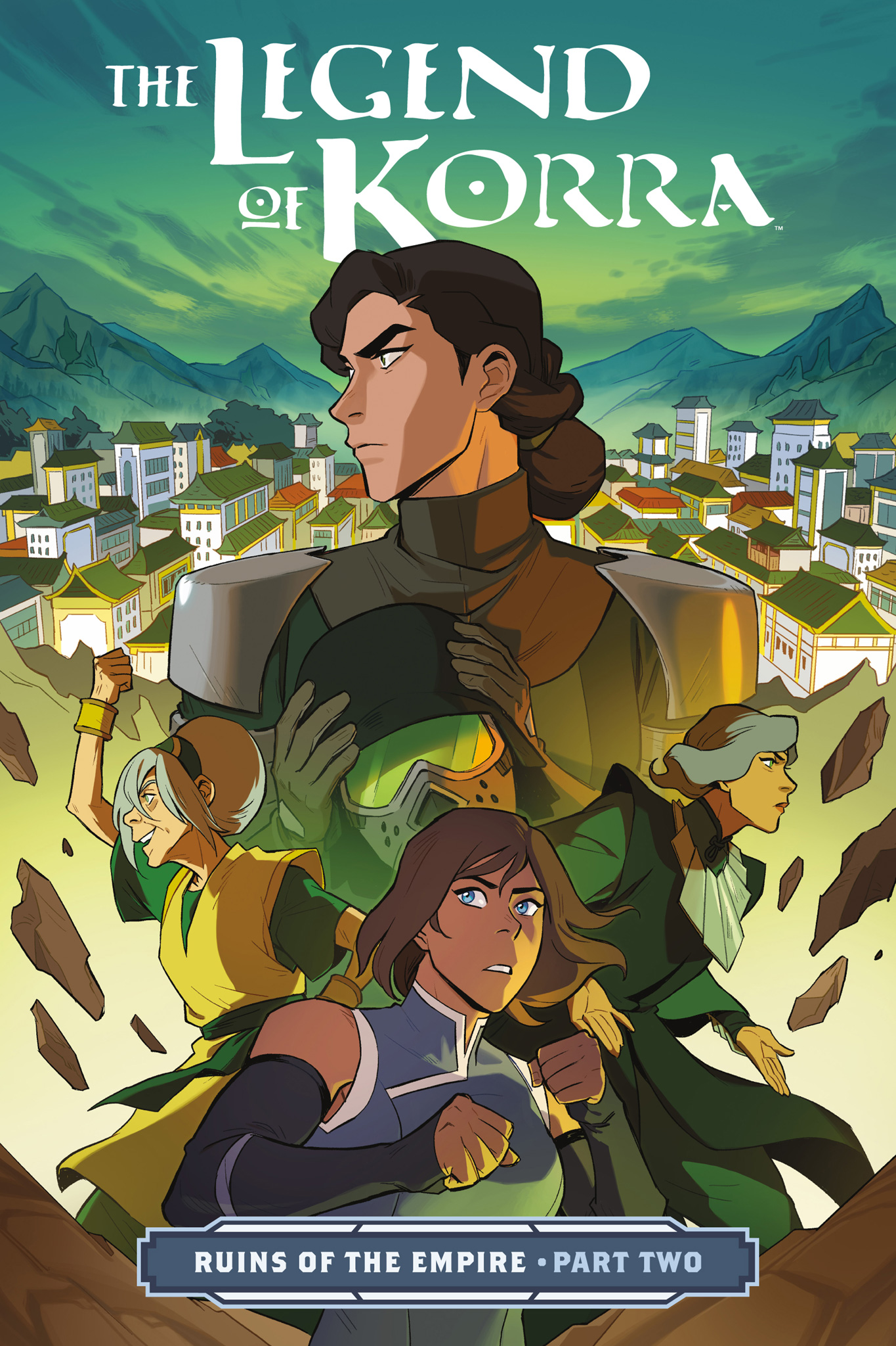 Read online Nickelodeon The Legend of Korra: Ruins of the Empire comic -  Issue # TPB 2 - 1