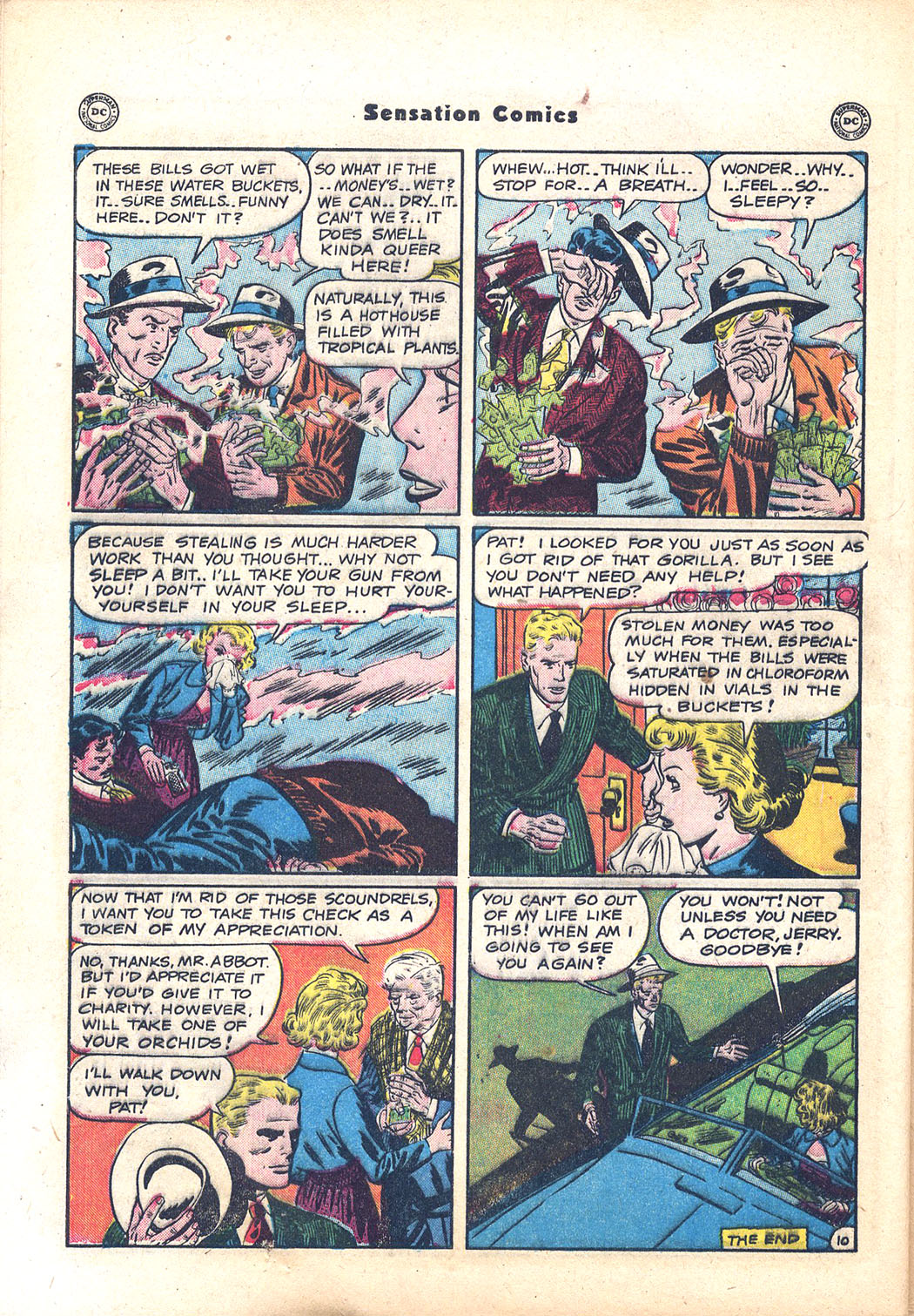 Read online Sensation (Mystery) Comics comic -  Issue #94 - 48