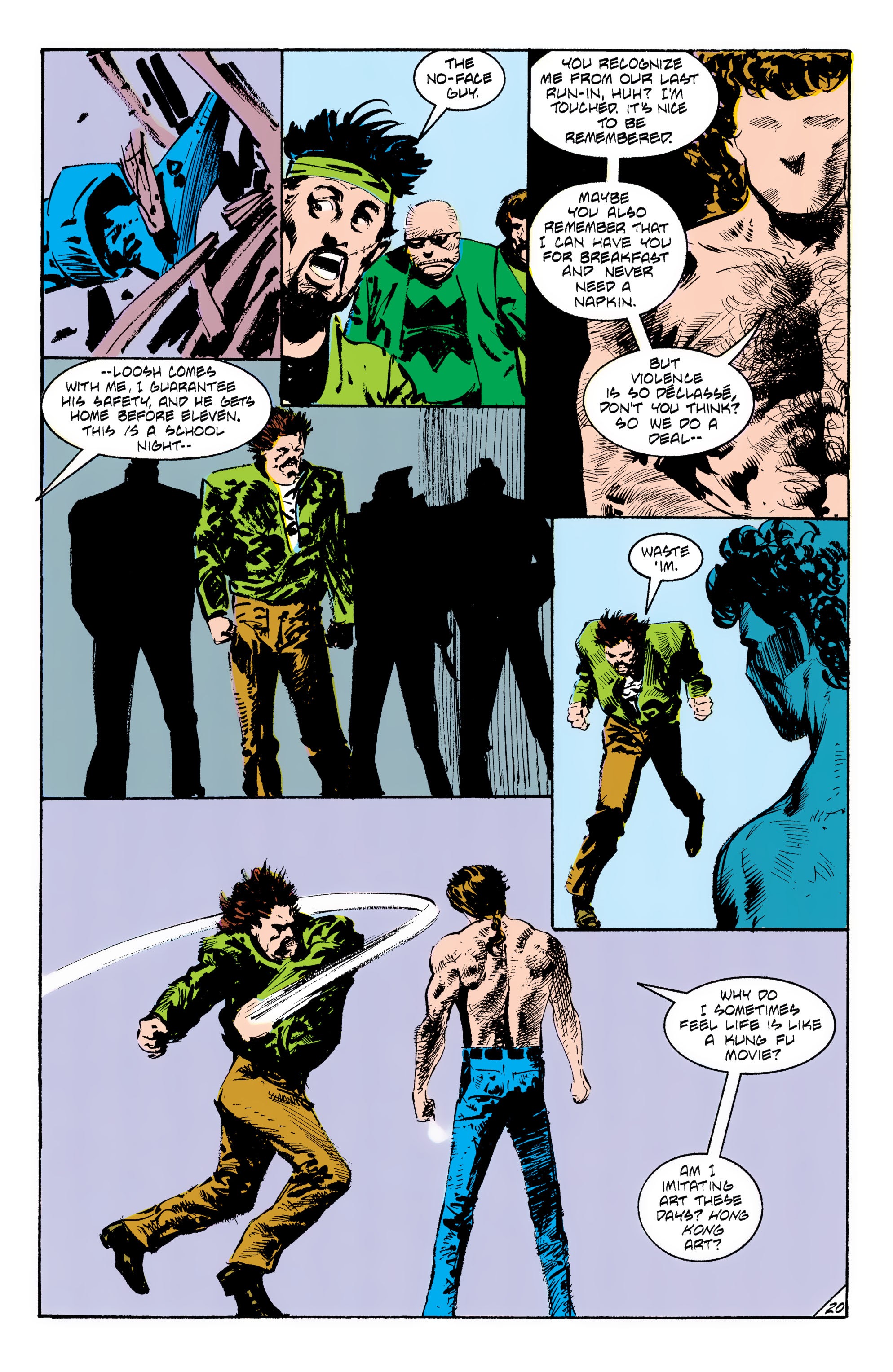 Read online The Question (1987) comic -  Issue #28 - 21