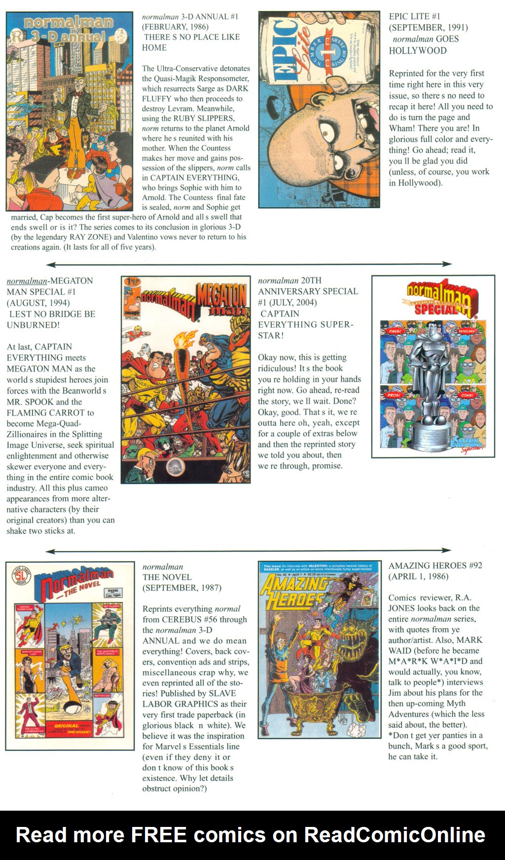 Read online Normalman 20th Anniversary Special comic -  Issue # Full - 25