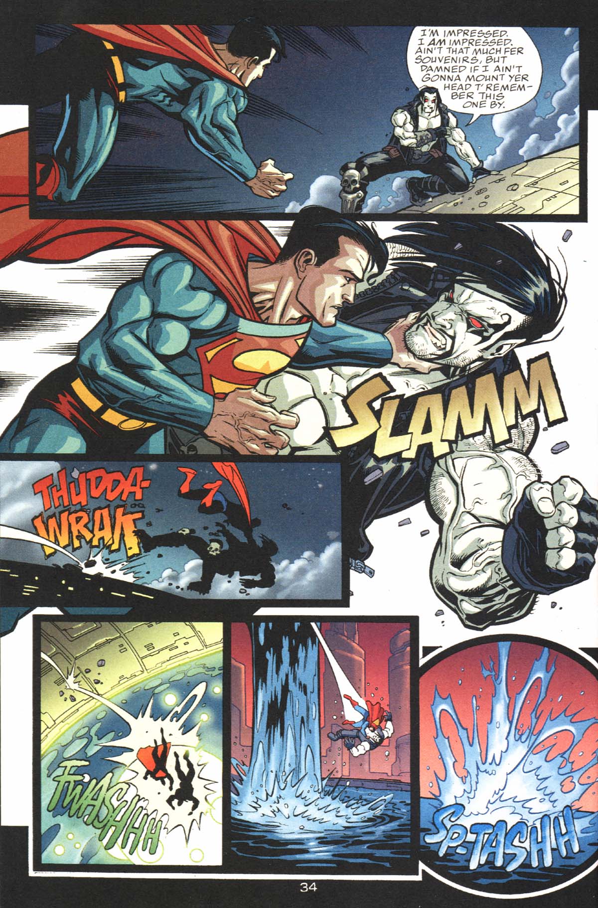 Read online DC First: Superman/Lobo comic -  Issue # Full - 35