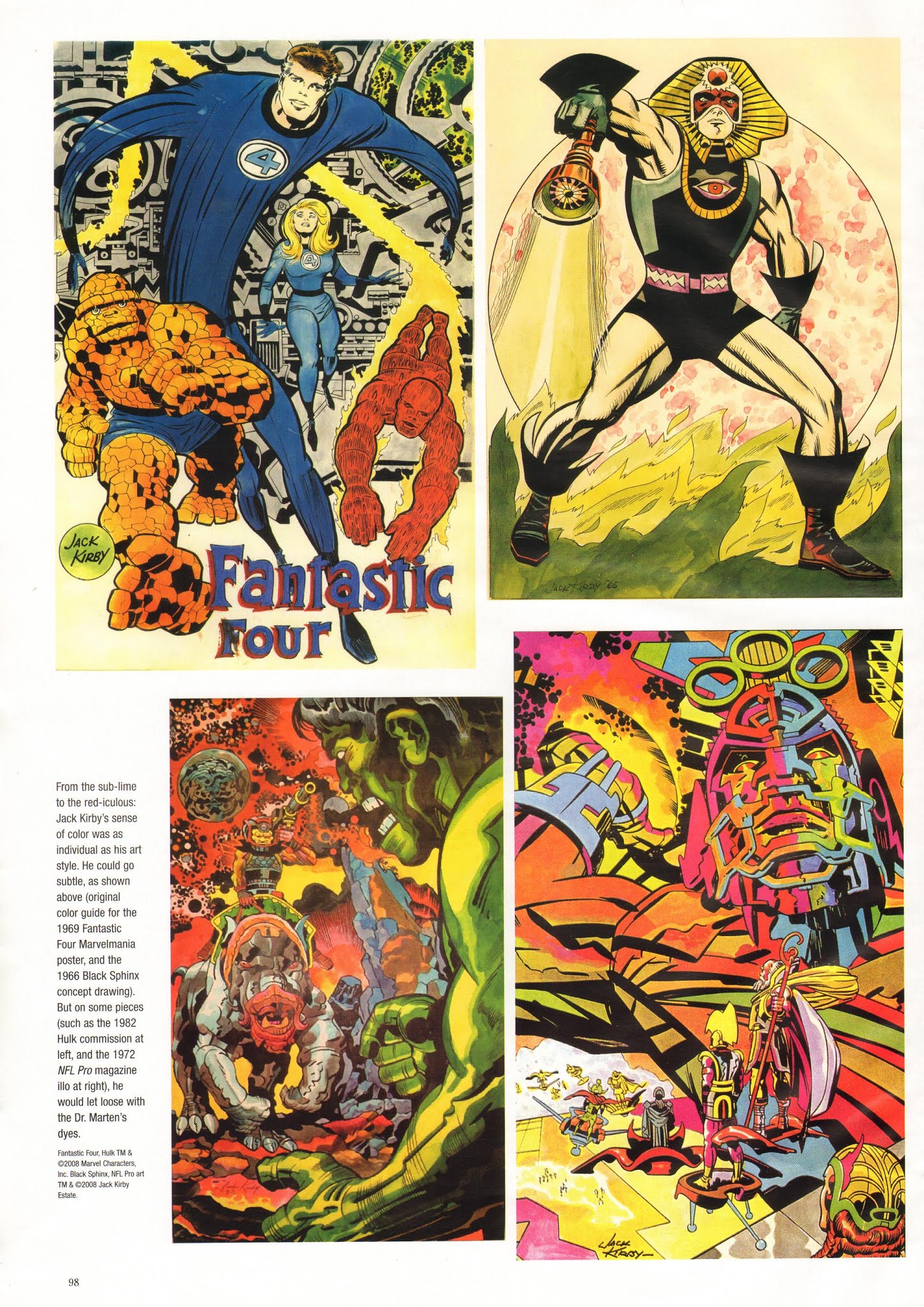 Read online The Jack Kirby Collector comic -  Issue #50 - 99