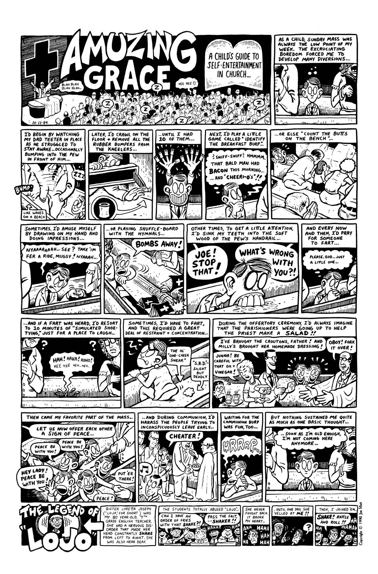 Read online Peepshow: The Cartoon Diary of Joe Matt comic -  Issue # Full - 46