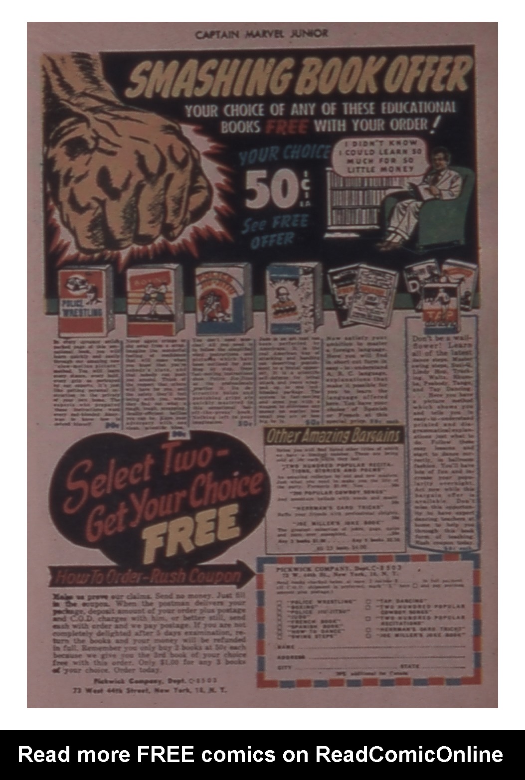 Read online Captain Marvel, Jr. comic -  Issue #28 - 34