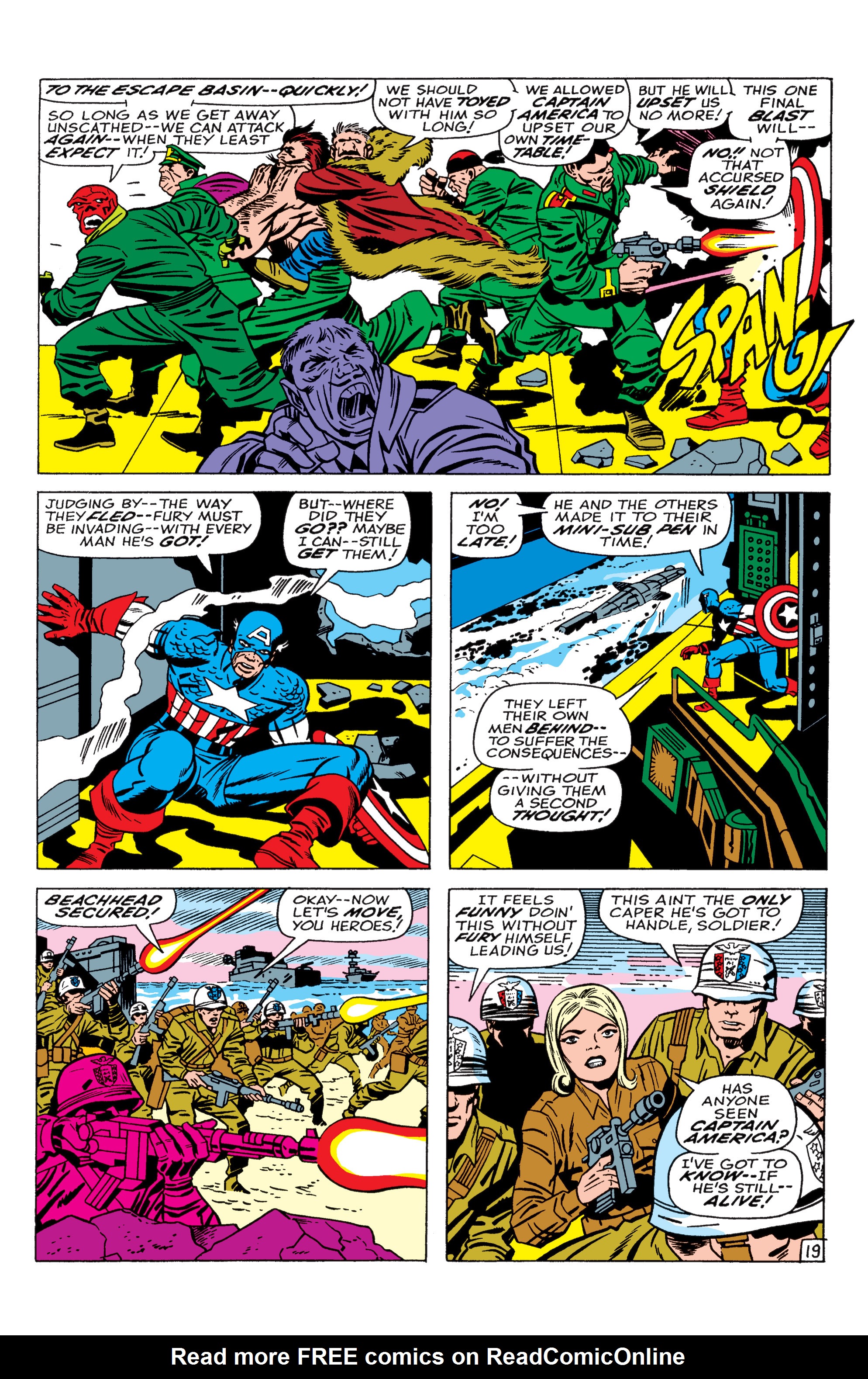 Read online Marvel Masterworks: Captain America comic -  Issue # TPB 3 (Part 1) - 88