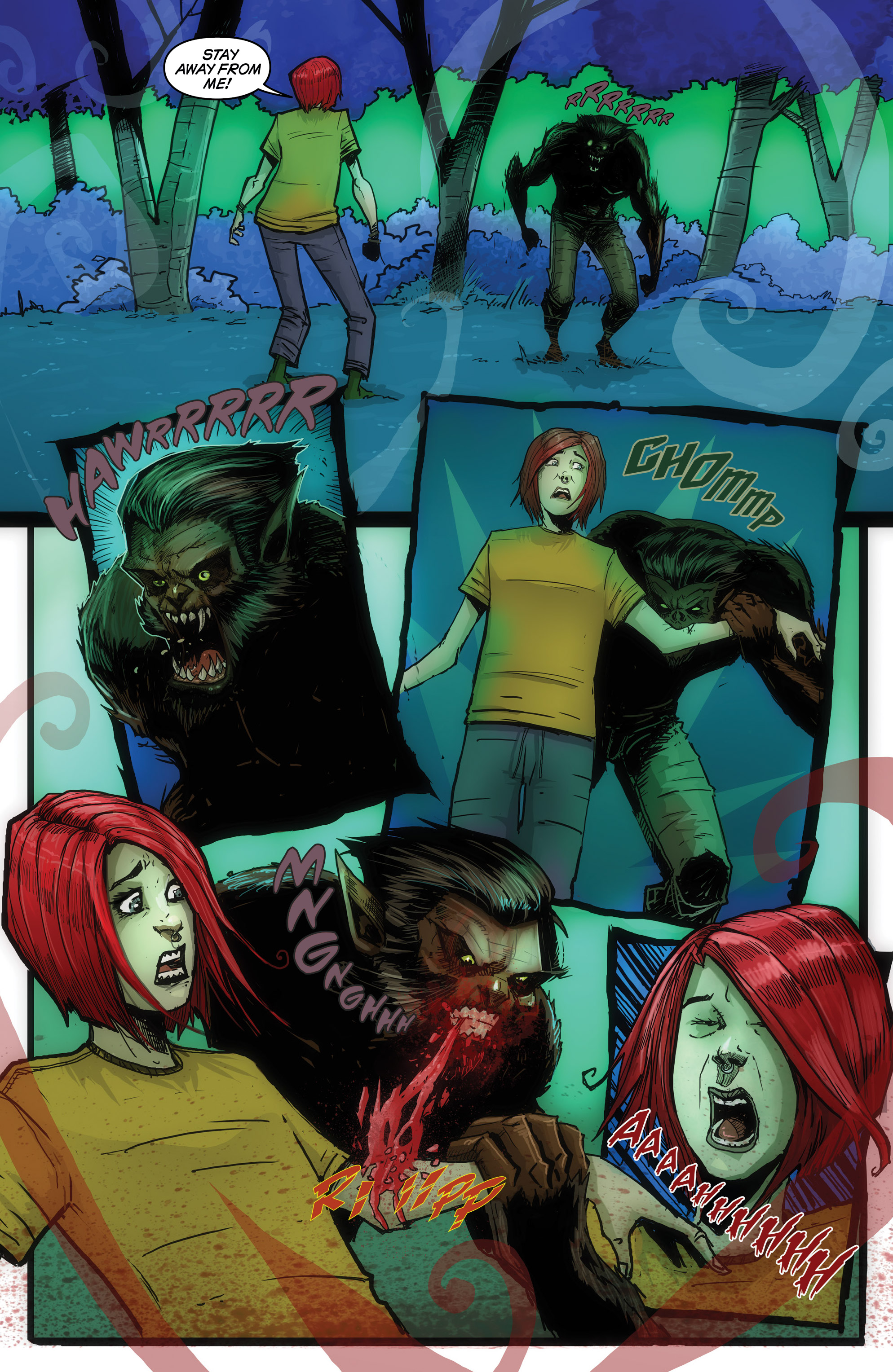 Read online John Carpenter Presents Storm Kids: Monica Bleue: A Werewolf Story comic -  Issue #2 - 9