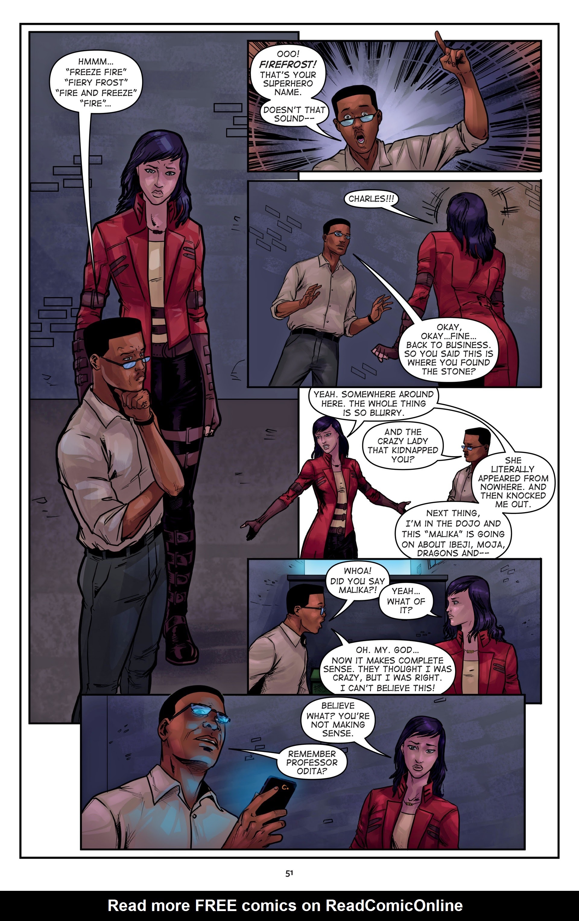 Read online Malika: Warrior Queen comic -  Issue # TPB 2 (Part 1) - 53