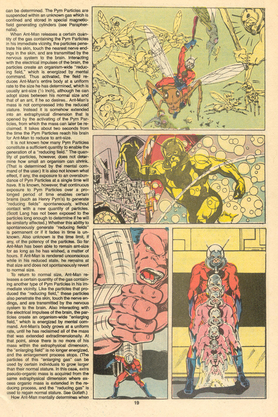 Read online The Official Handbook of the Marvel Universe Deluxe Edition comic -  Issue #1 - 21