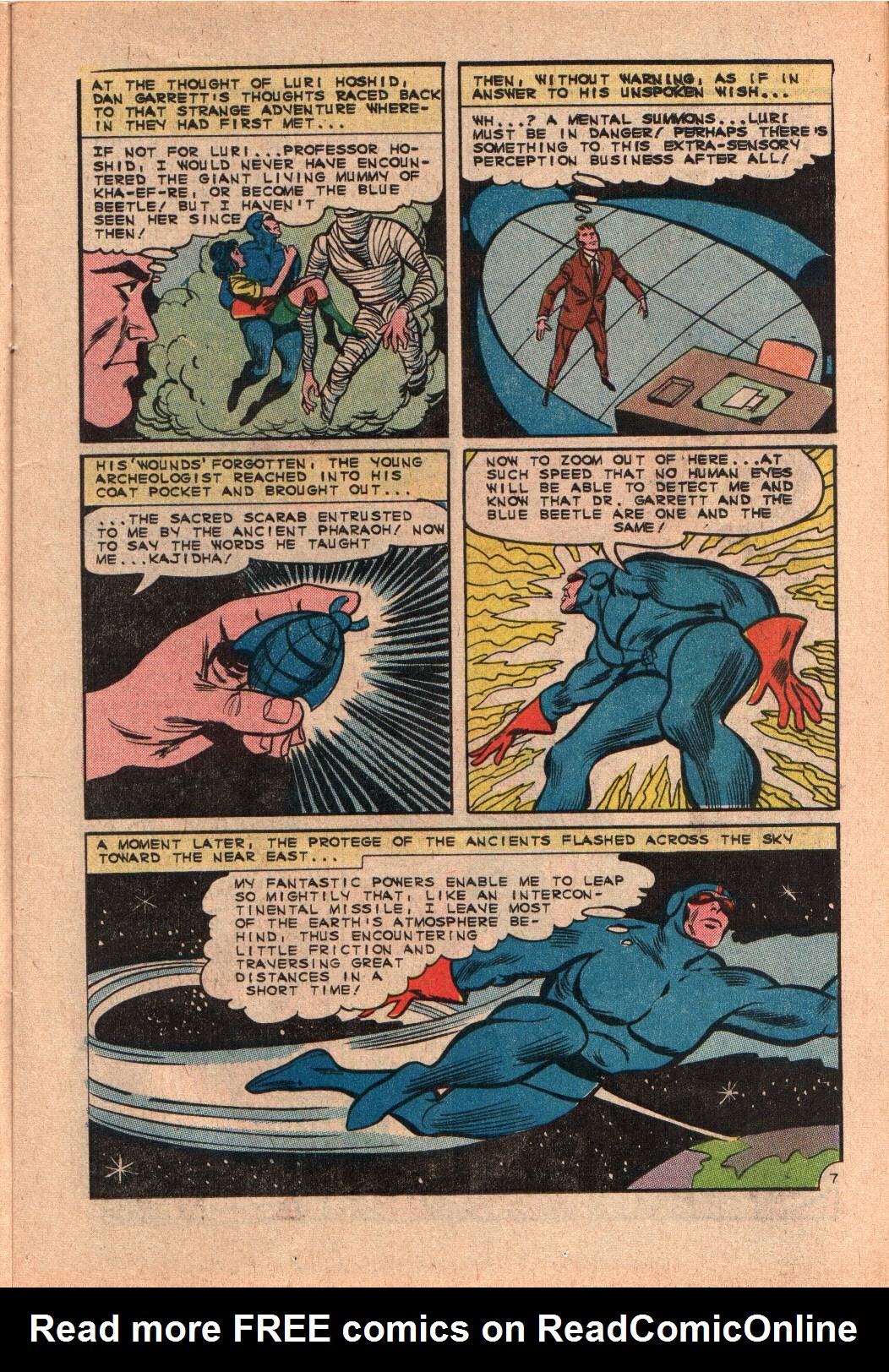 Read online Blue Beetle (1965) comic -  Issue #54 - 11