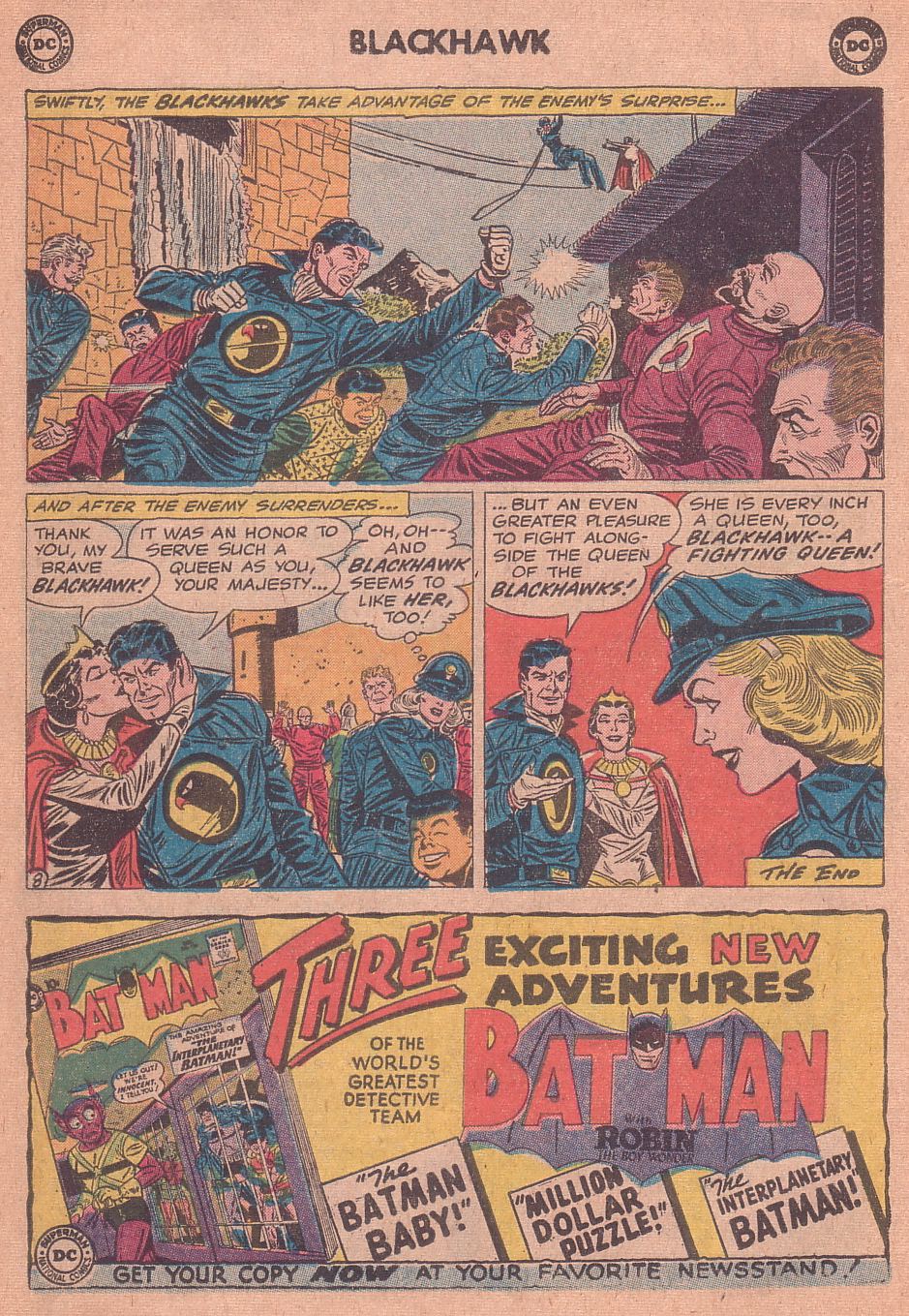 Read online Blackhawk (1957) comic -  Issue #143 - 10