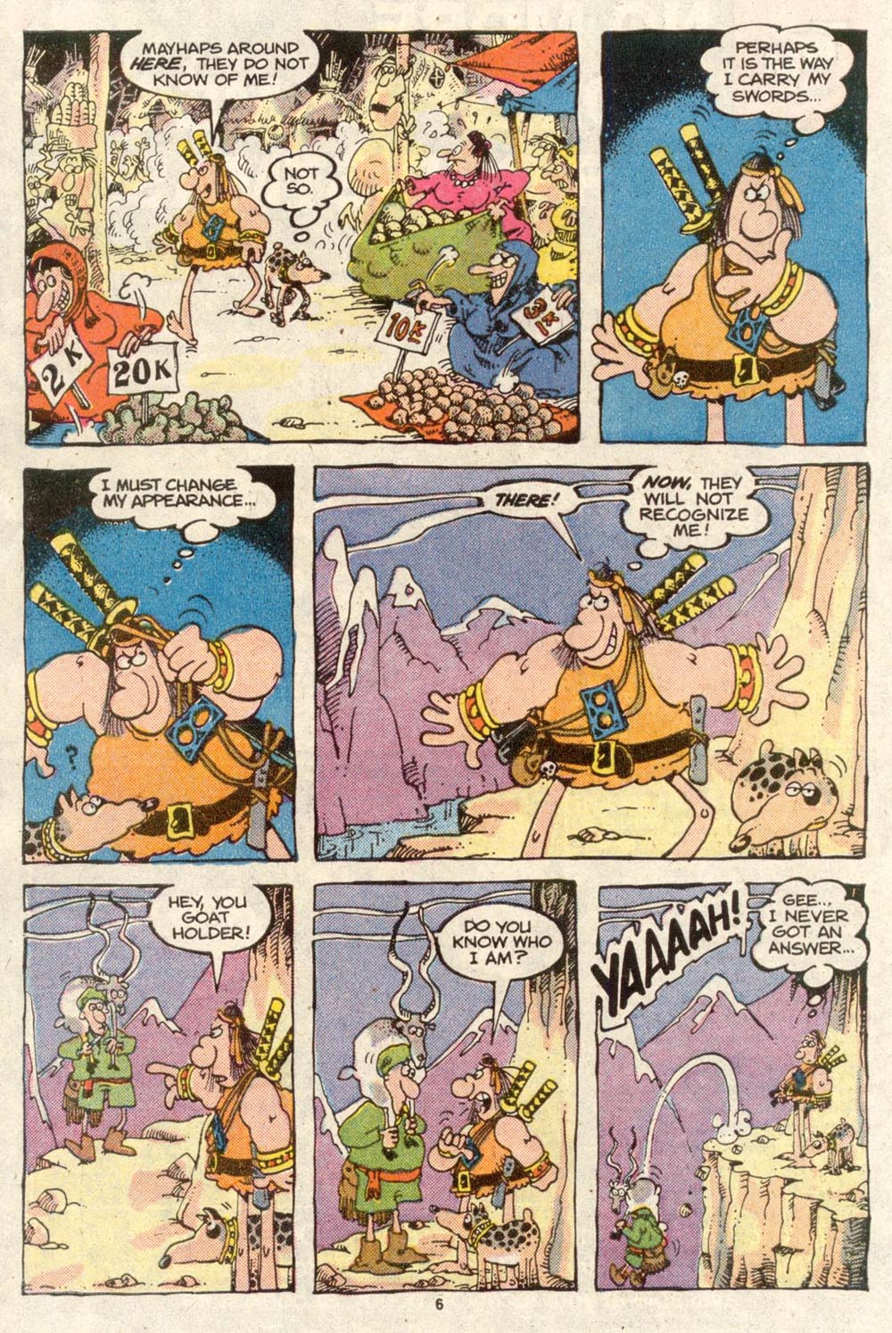 Read online Sergio Aragonés Groo the Wanderer comic -  Issue #48 - 6