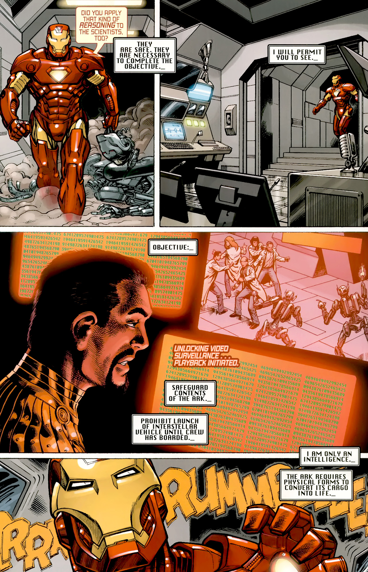 Read online Iron Man: Iron Protocols comic -  Issue # Full - 17