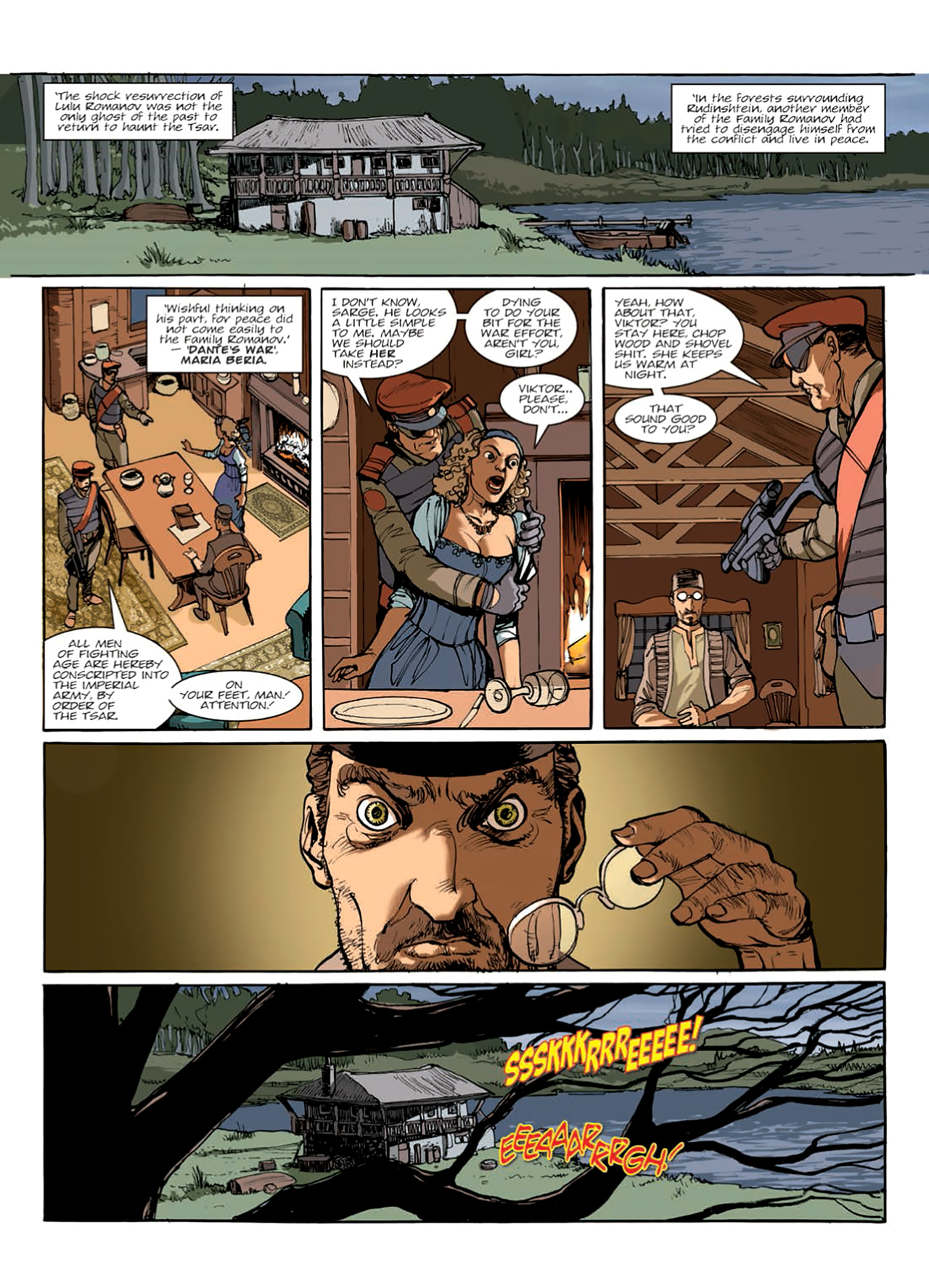 Read online Nikolai Dante comic -  Issue # TPB 9 - 130