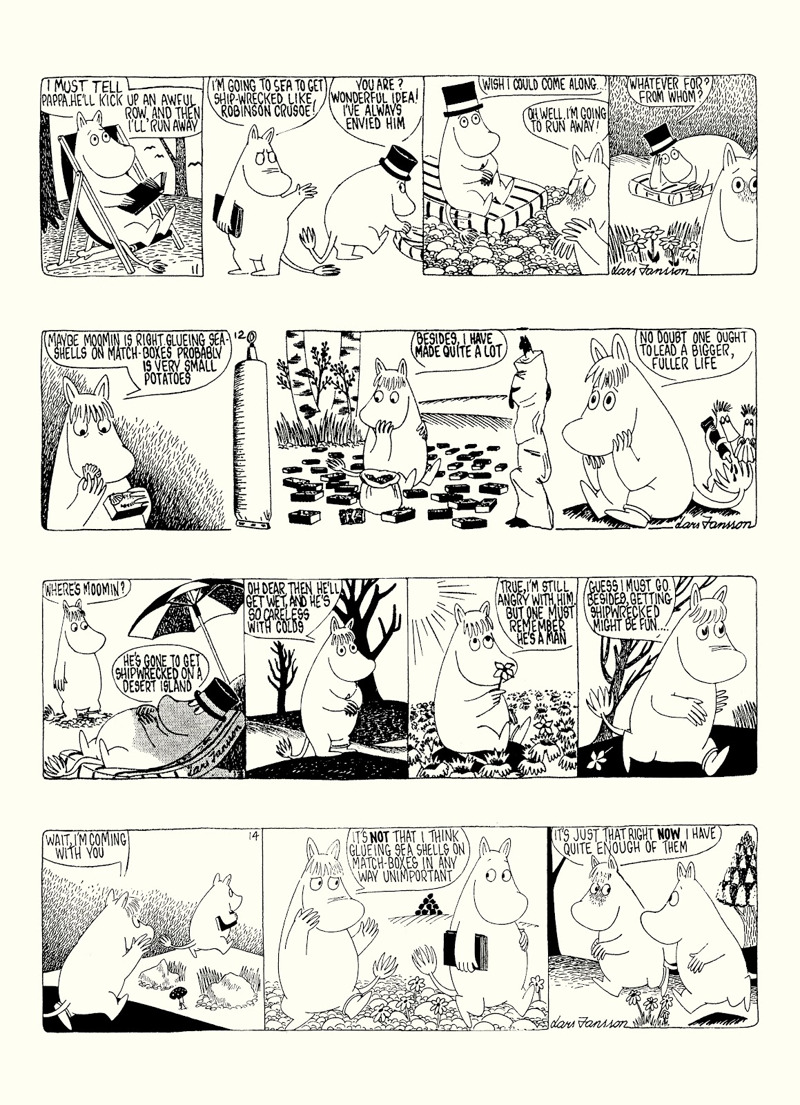 Moomin: The Complete Lars Jansson Comic Strip issue TPB 8 - Page 8