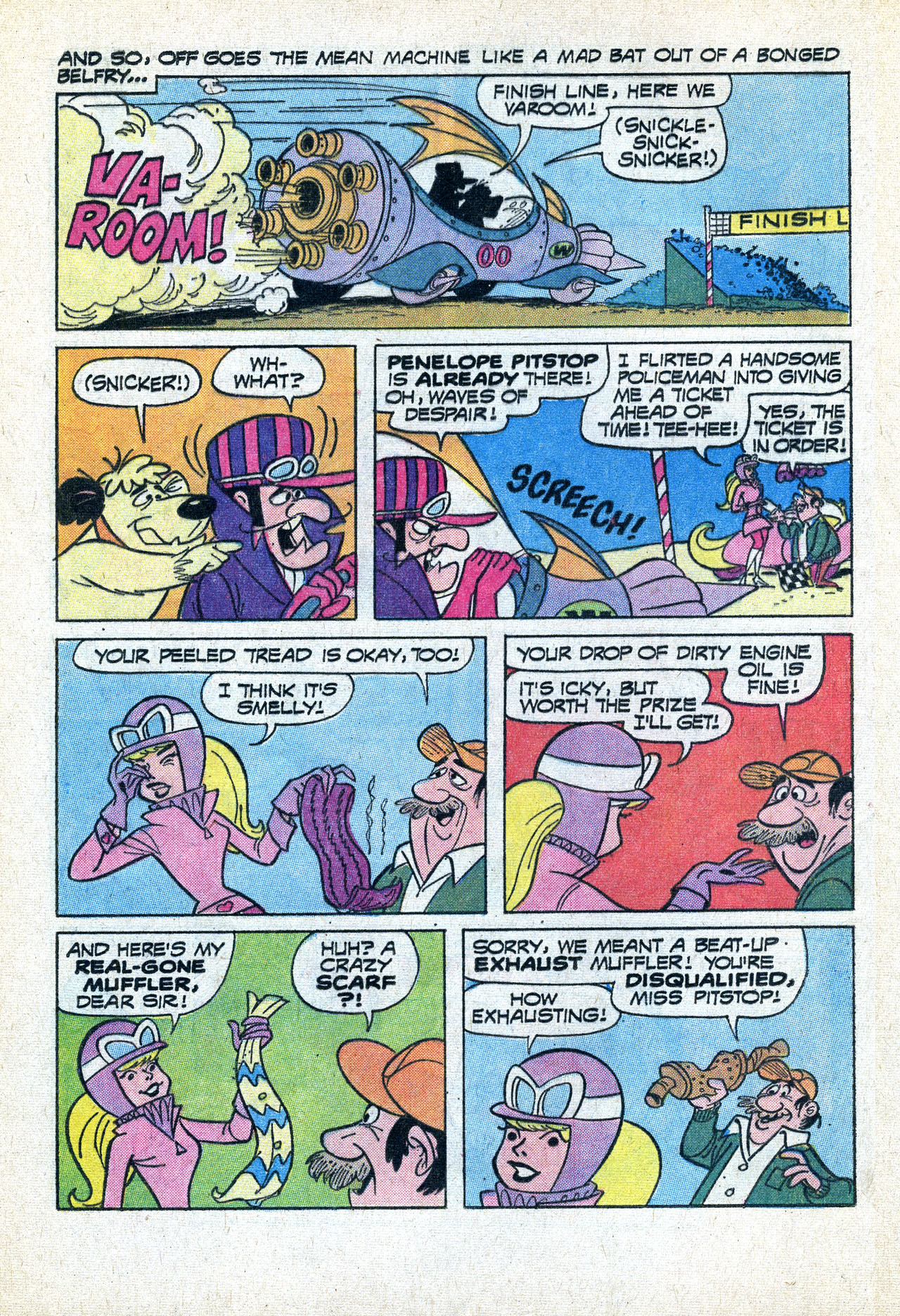 Read online Hanna-Barbera Wacky Races comic -  Issue #7 - 13