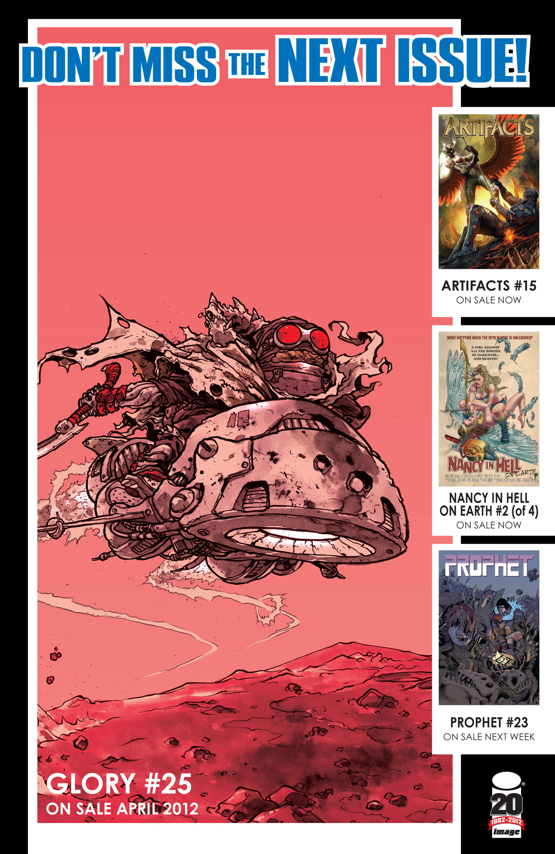 Read online Glory comic -  Issue #24 - 23