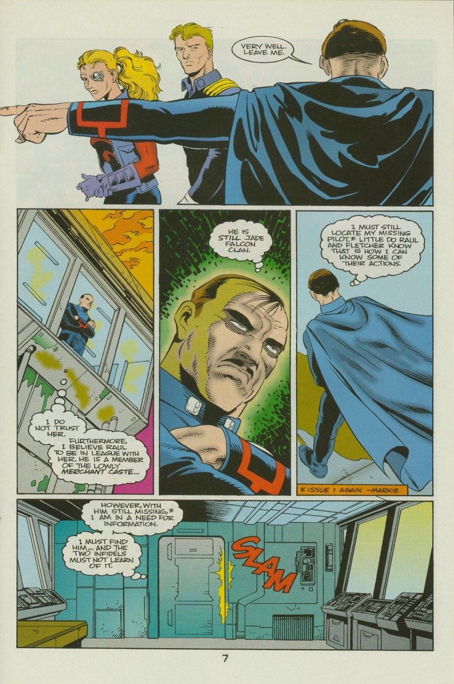 Read online Battletech: Fallout comic -  Issue #3 - 8