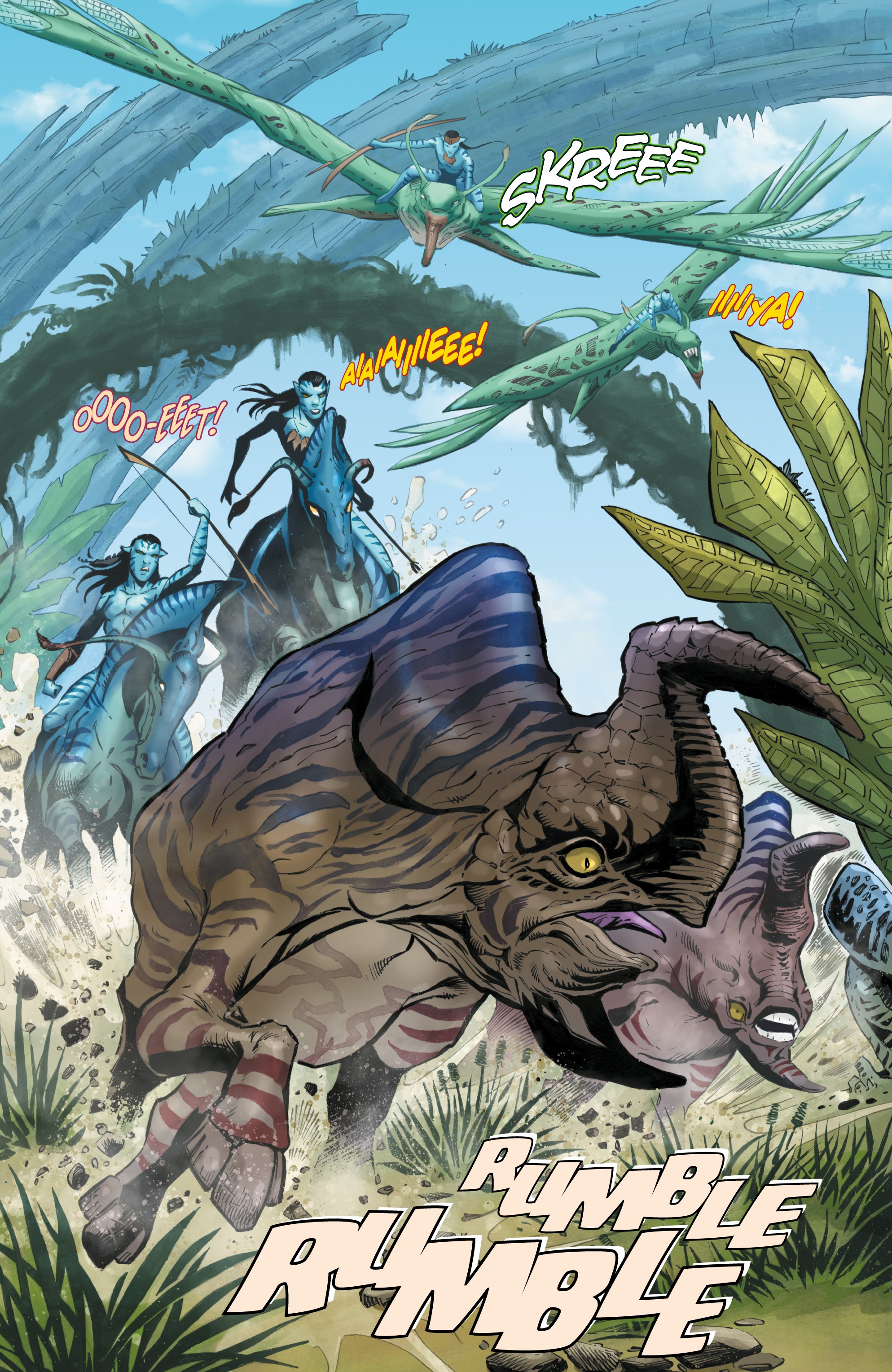 Read online Avatar: Tsu'tey's Path comic -  Issue #3 - 6