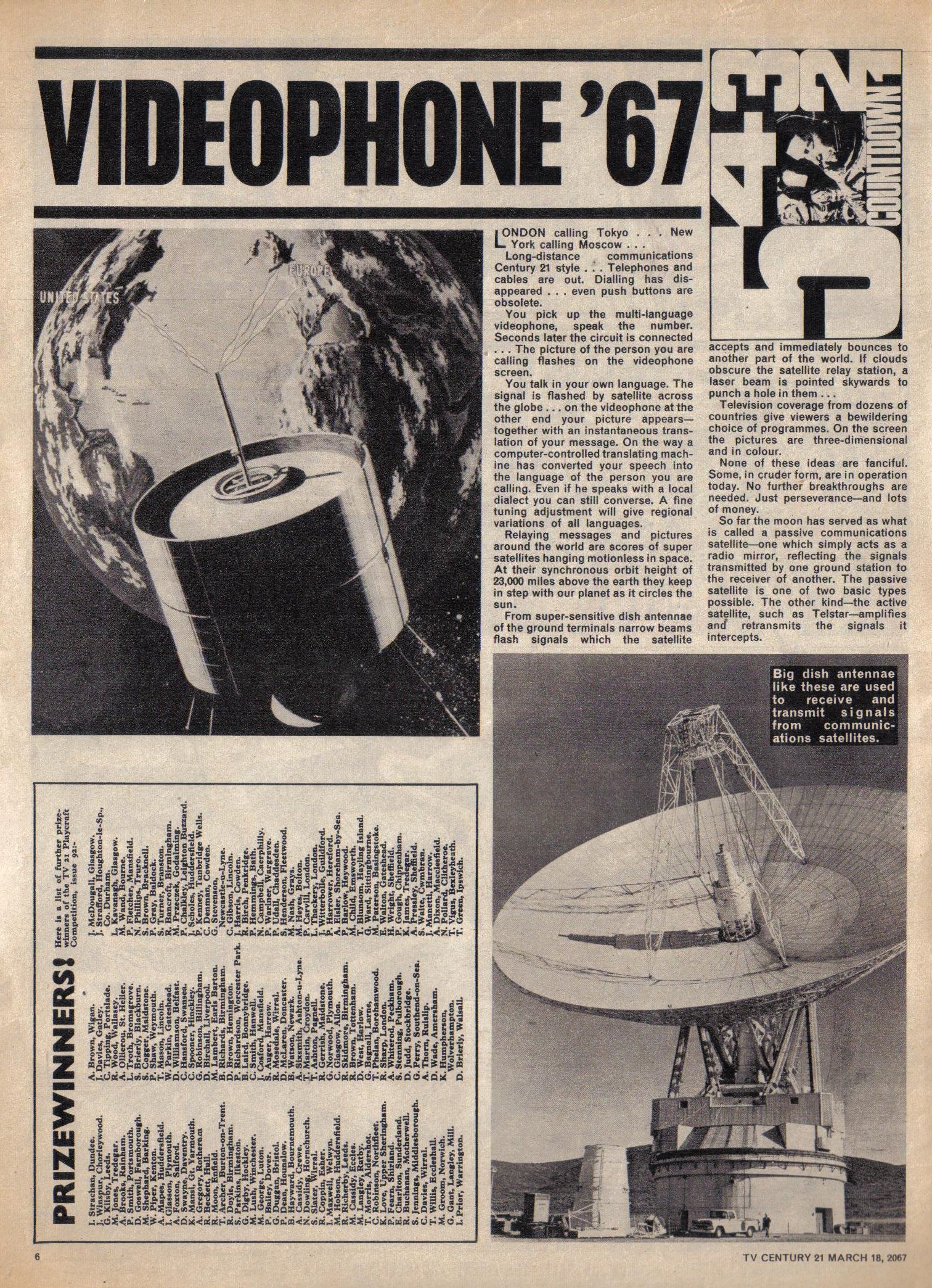 Read online TV Century 21 (TV 21) comic -  Issue #113 - 6