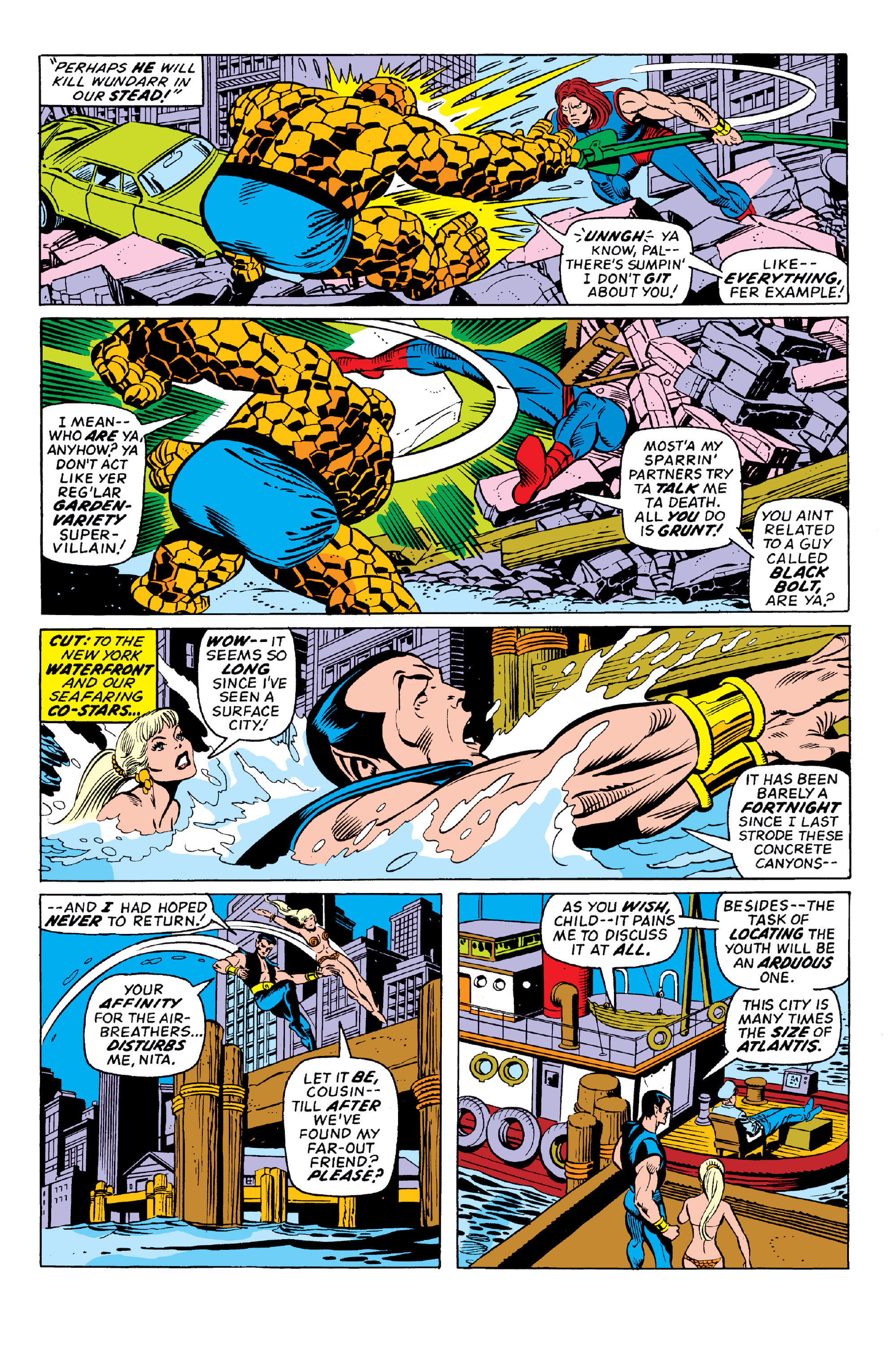 Read online Marvel Two-In-One Epic Collection: Cry Monster comic -  Issue # TPB (Part 1) - 76