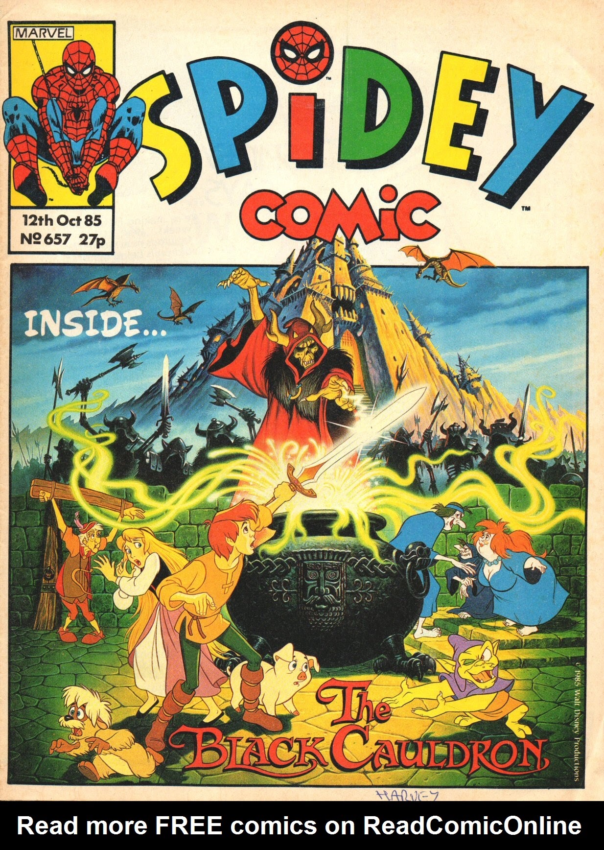 Read online Spidey Comic comic -  Issue #657 - 1