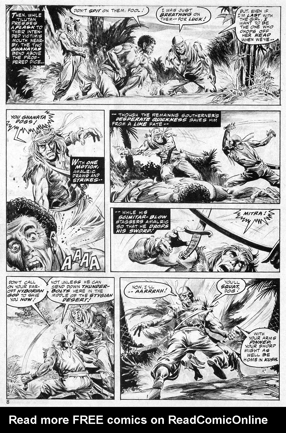 Read online The Savage Sword Of Conan comic -  Issue #21 - 8