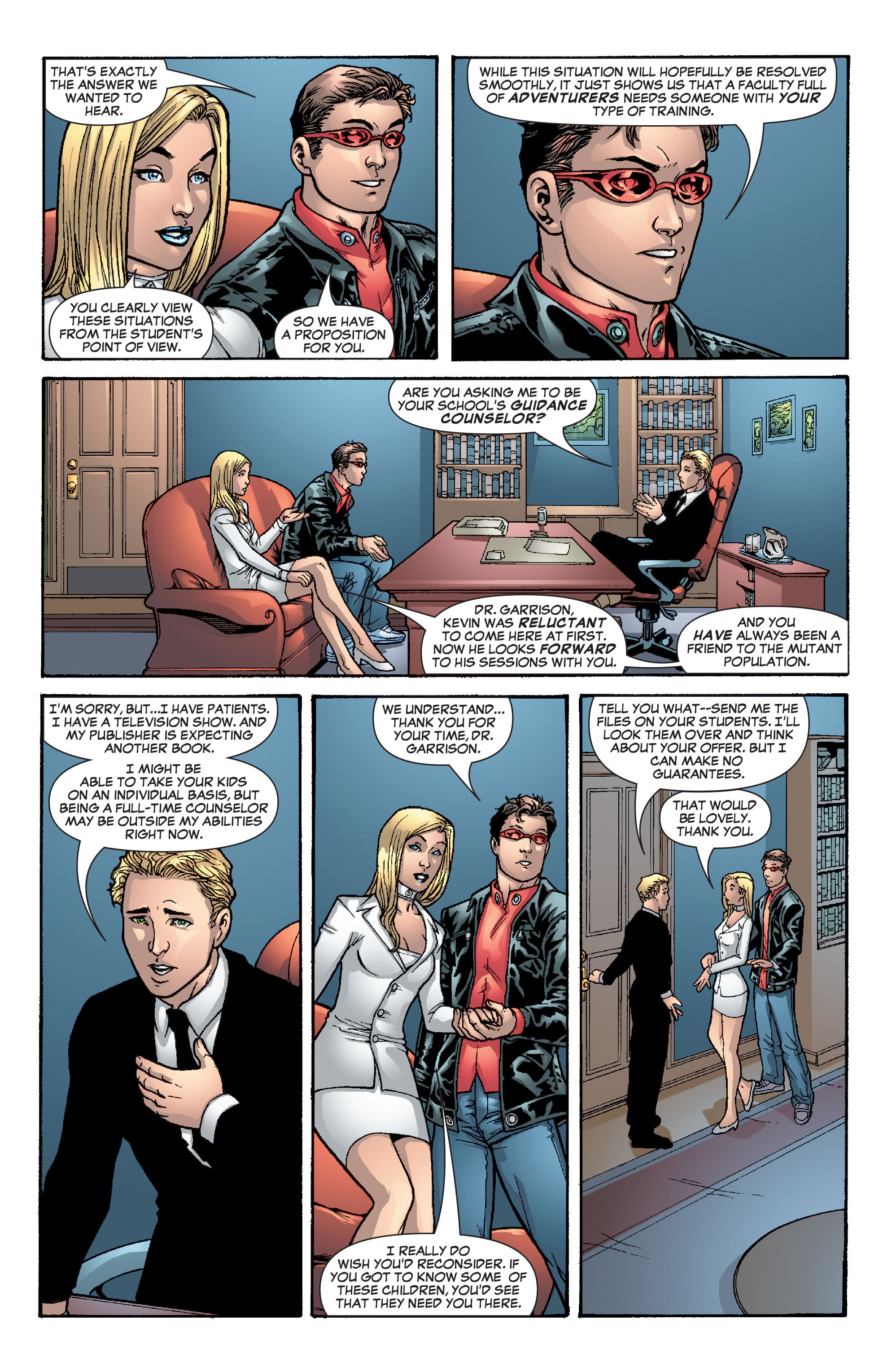 Read online New X-Men (2004) comic -  Issue #12 - 17
