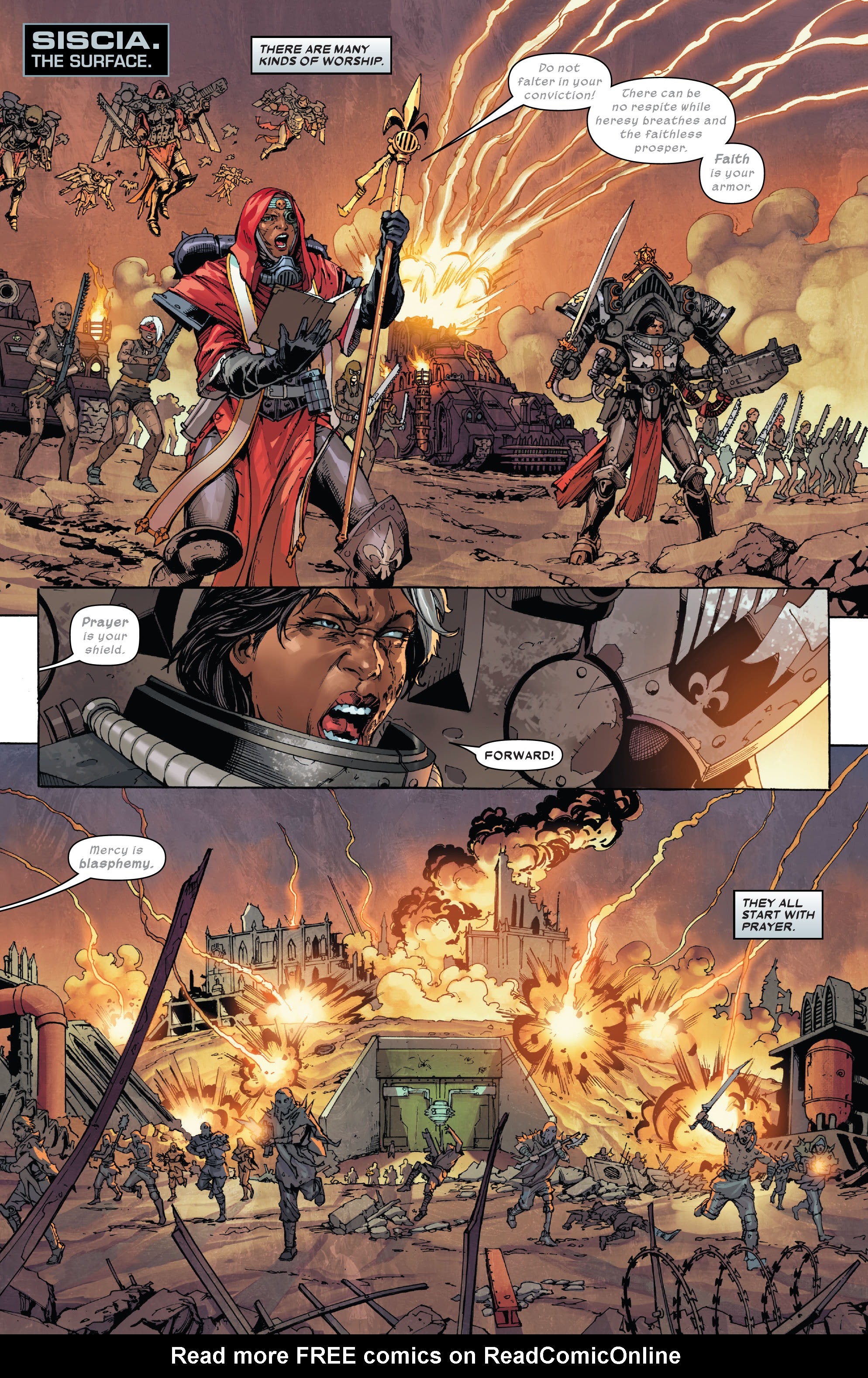 Read online Warhammer 40,000: Sisters Of Battle comic -  Issue #5 - 4