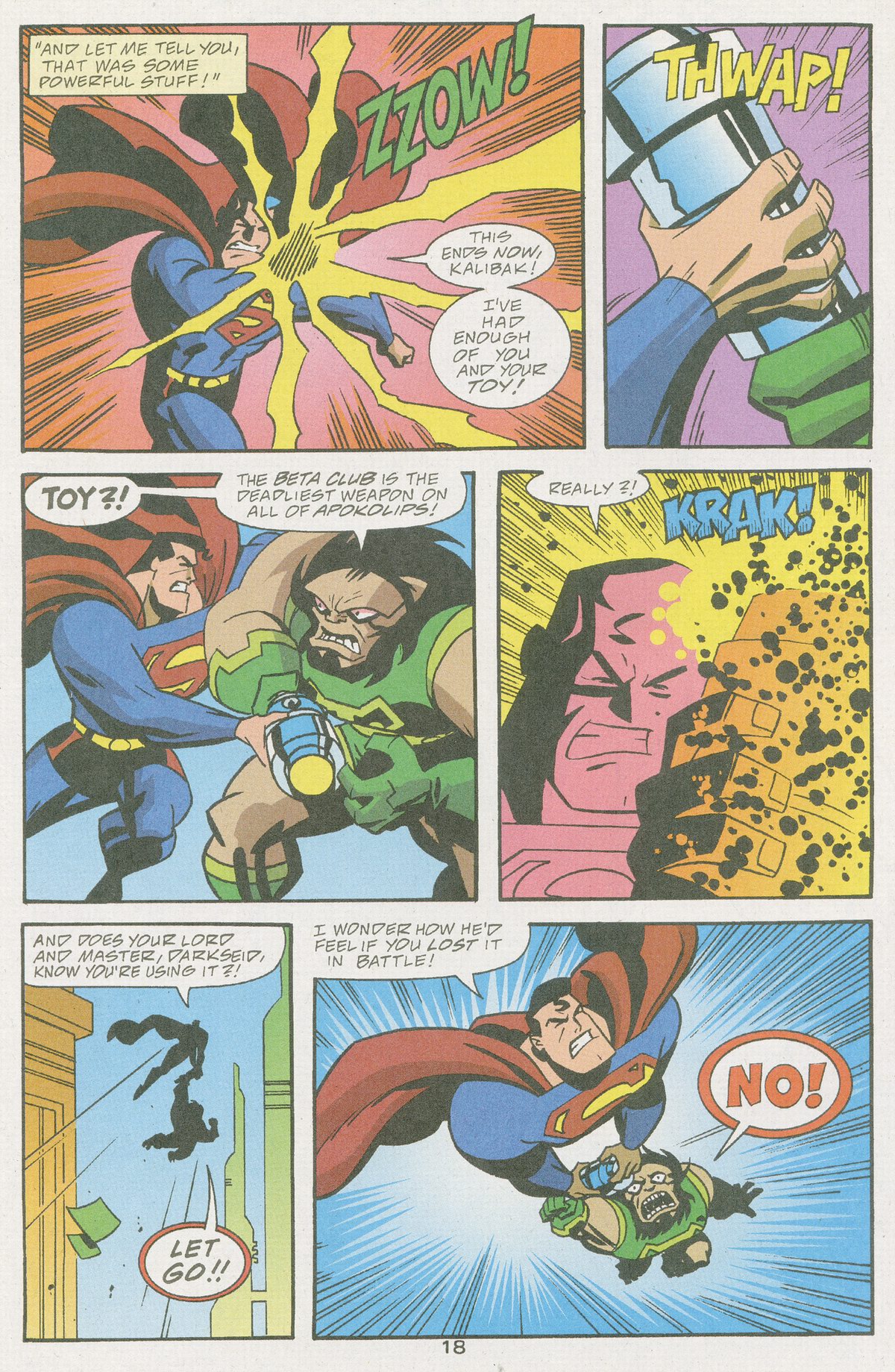 Read online Superman Adventures comic -  Issue #57 - 19