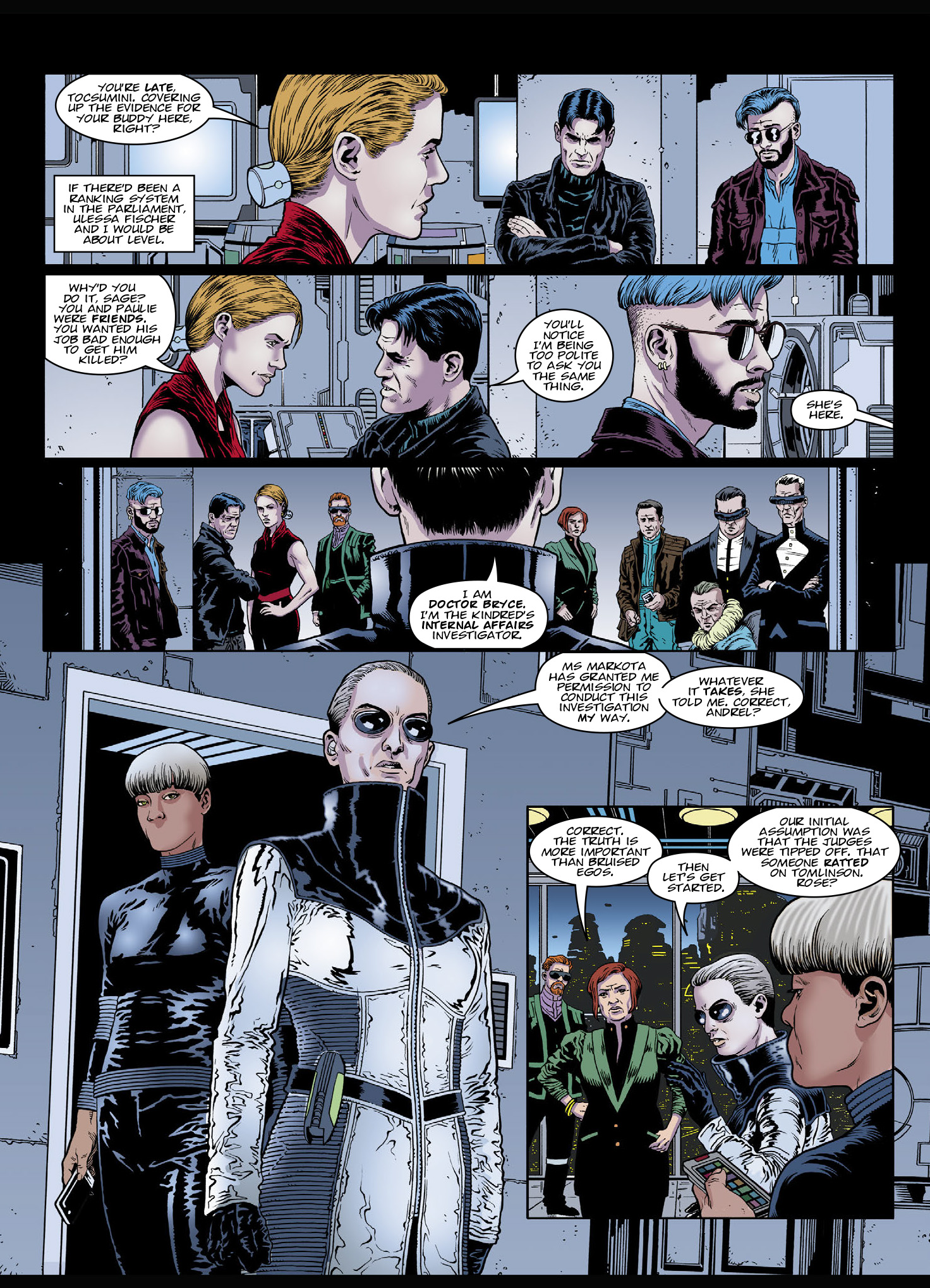 Read online Judge Dredd Megazine (Vol. 5) comic -  Issue #450 - 113