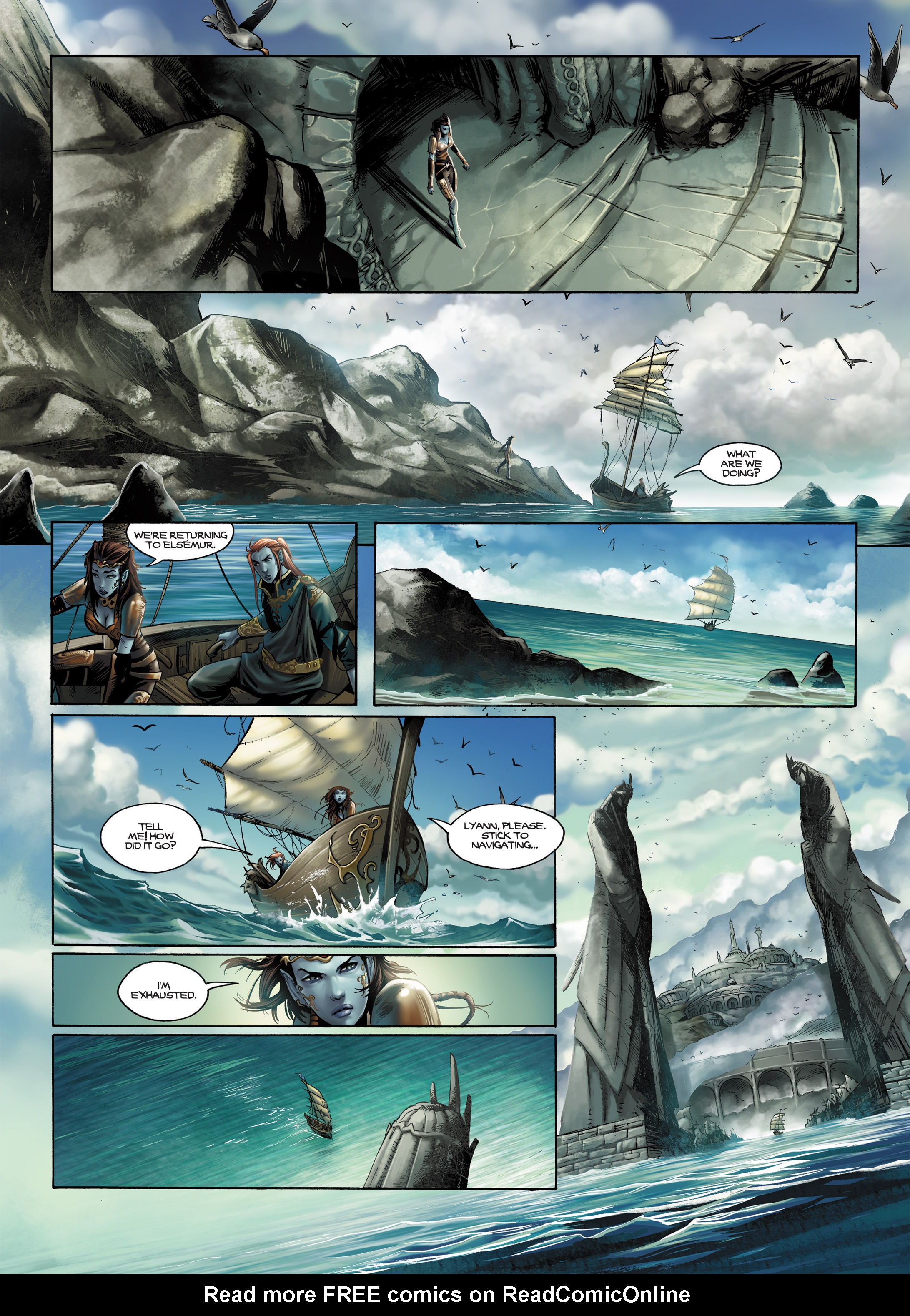 Read online Elves comic -  Issue #1 - 8